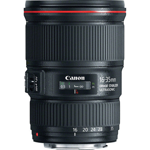Canon EF 16-35mm f/4L IS USM Wide Angle Zoom Lens for Landscape & Architecture Photography - Professional DSLR Camera Lens with Image Stabilization