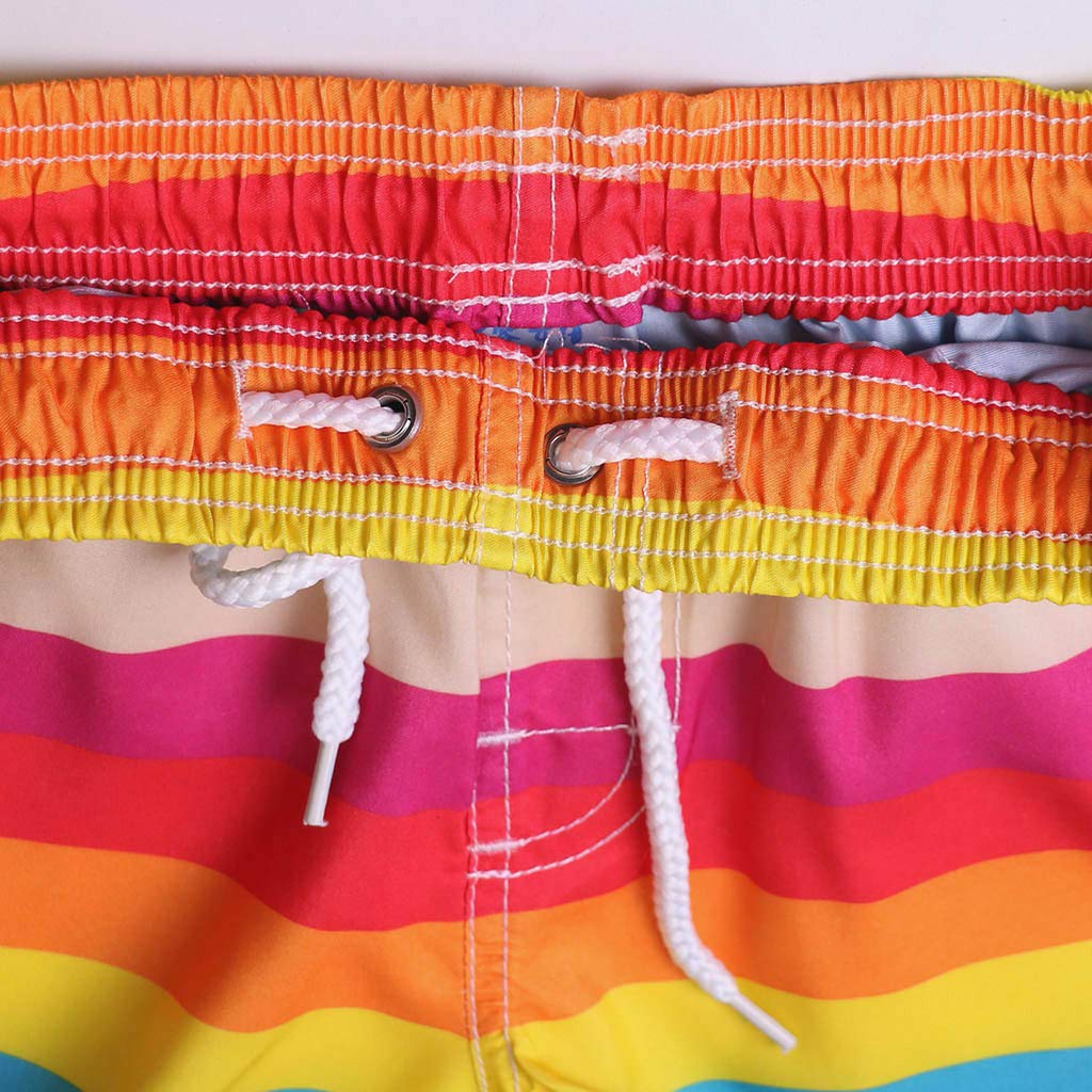 Niuwa Women's Quick-Dry Swim Shorts - Summer Beach Surfing Running Trunks - Multicolor XXL - Perfect for Swimming, Surfing, Beach Volleyball & Outdoor Activities