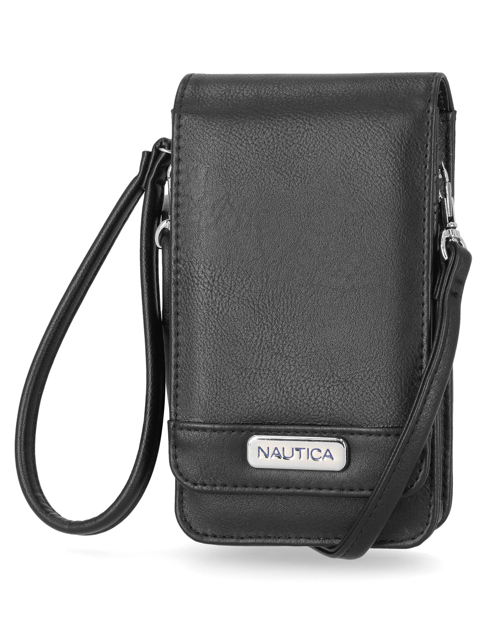Nautica Catalina Vegan Leather RFID Women's Crossbody Phone Purse & Wallet - Stylish Hands-Free Bag for Travel, Shopping, and Everyday Use