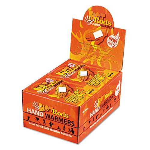 OccuNomix 1100-80D Hot Rods Hand Warmers - 40 Pack | Reusable & Disposable Hand Warmers for Winter Sports, Hunting, Camping & Outdoor Activities