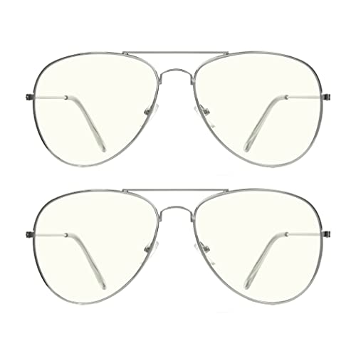 Goose - 2 Pairs Silver