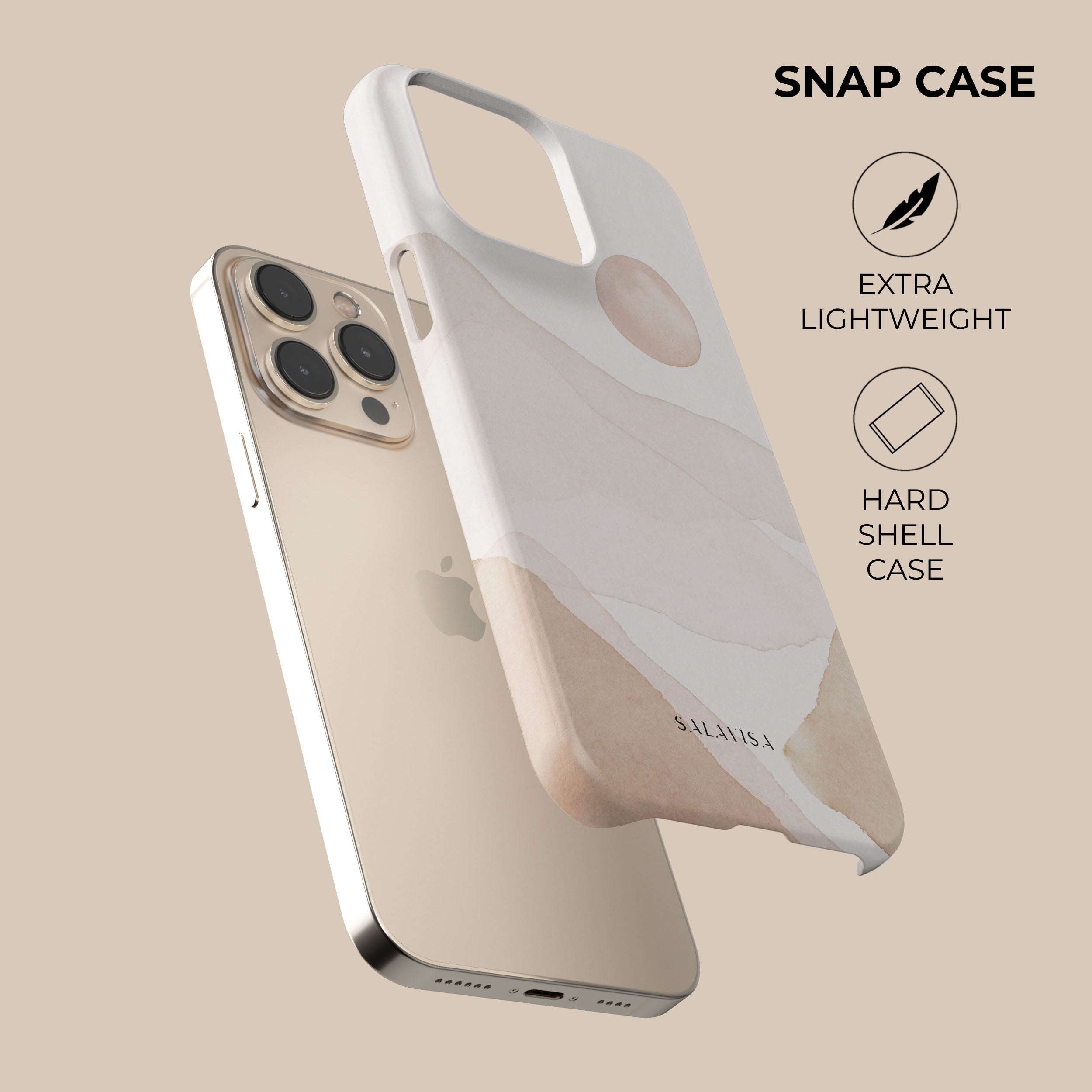 Desert Sunrise Phone Case - Protective & Stylish Cover for iPhone & Android | Perfect for Outdoor Adventures & Travel
