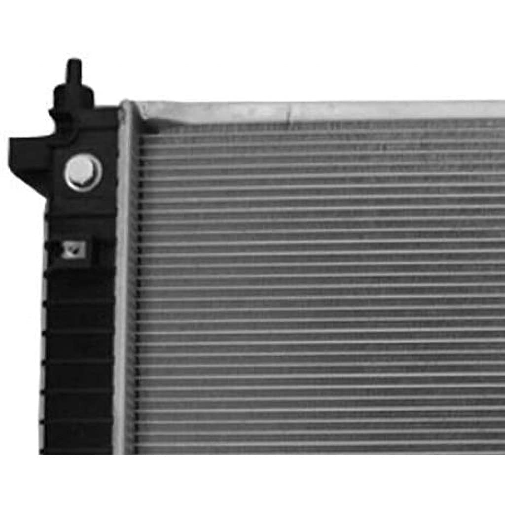 Cadillac SRX Radiator 2010 2011 2012 | 3.0L V6 Engine Replacement Part with Transmission Oil Cooler | GM3010543 20818748 | Perfect for Cooling System Repair & Maintenance