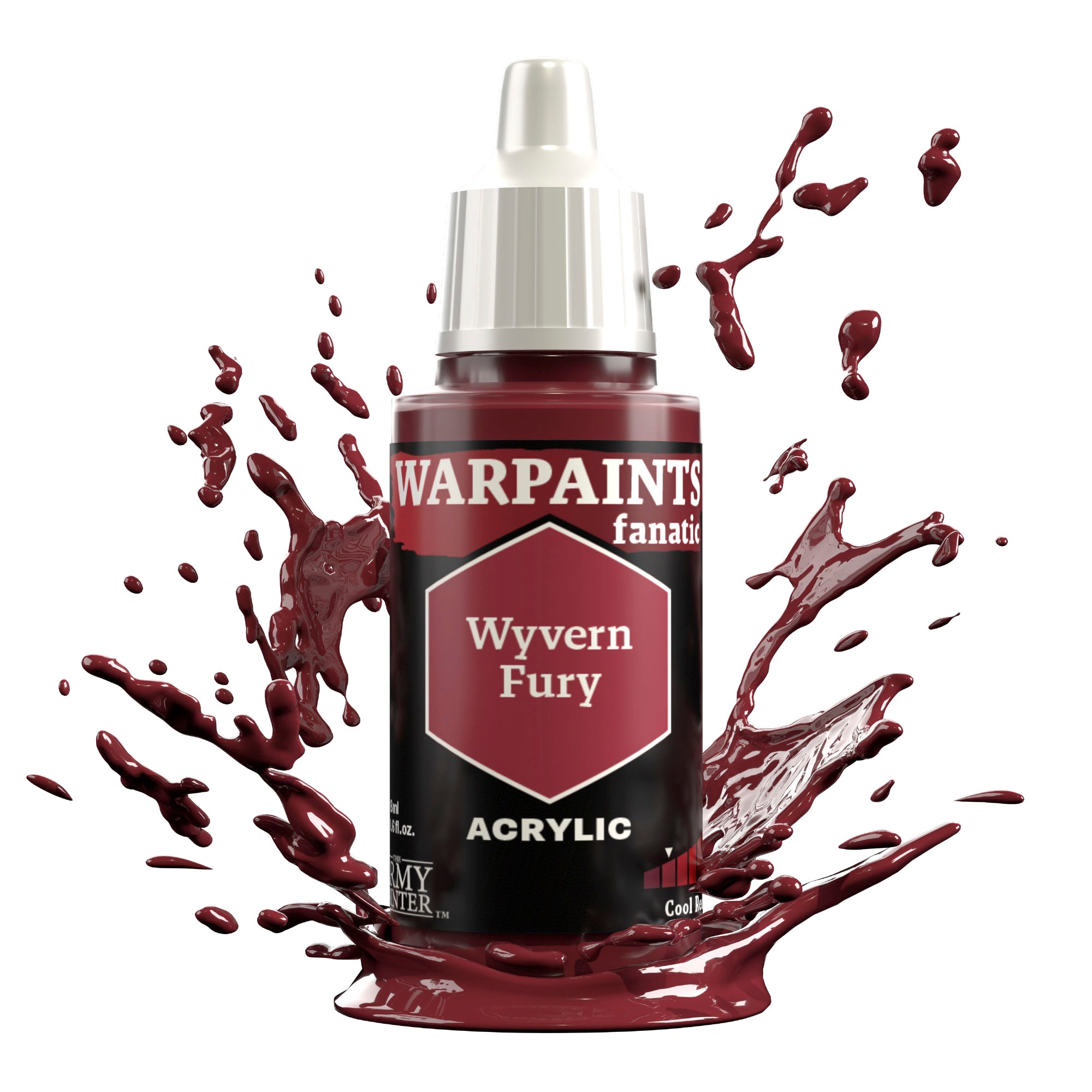 Warpaints Fanatic: Wyvern Fury - High-Quality Fantasy Miniature Paint Set for Tabletop Gaming & Warhammer