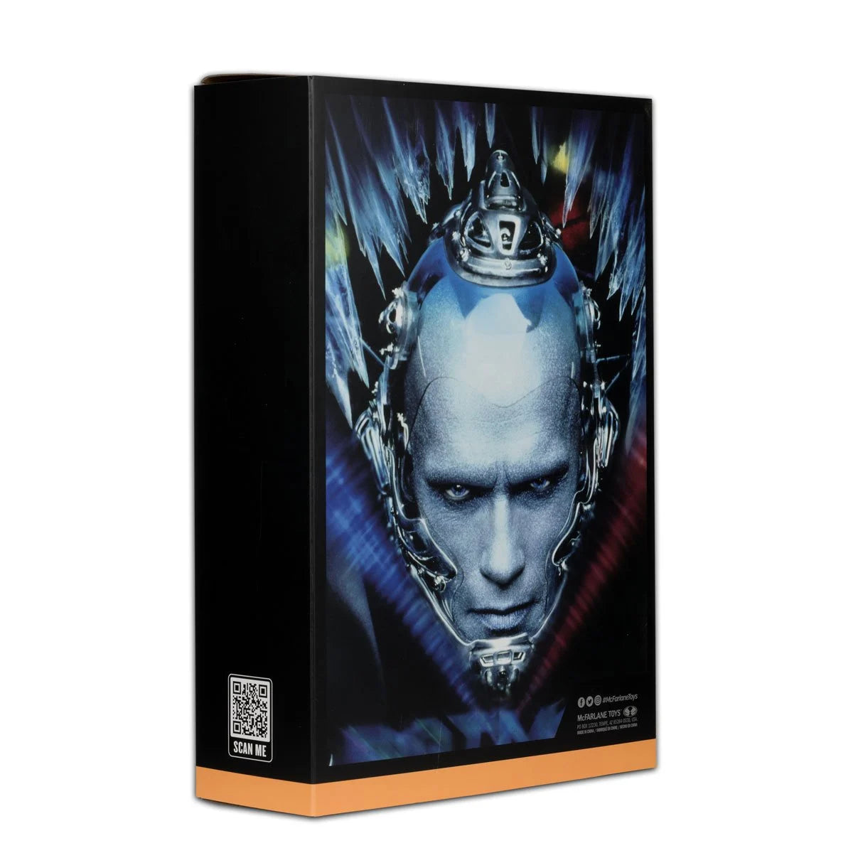 Mr. Freeze (Black Light) DC Multiverse Batman and Robin Gold Label 7-Inch Action Figure - Collectible Toy for Superhero Fans, Perfect for Display and Comic Book Themed Decor