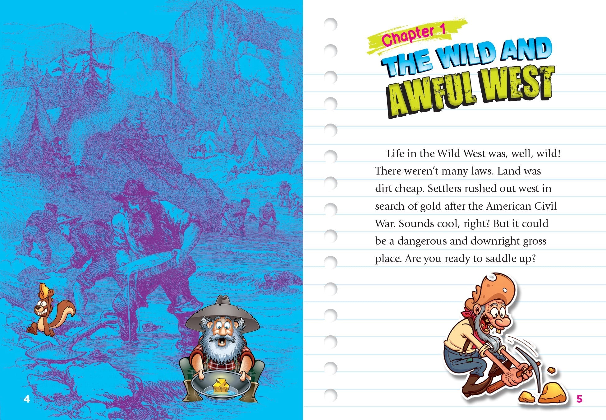 Gross, Awesome History: Fascinating & Disgusting Wild West Facts - Perfect for History Buffs & Classroom Learning