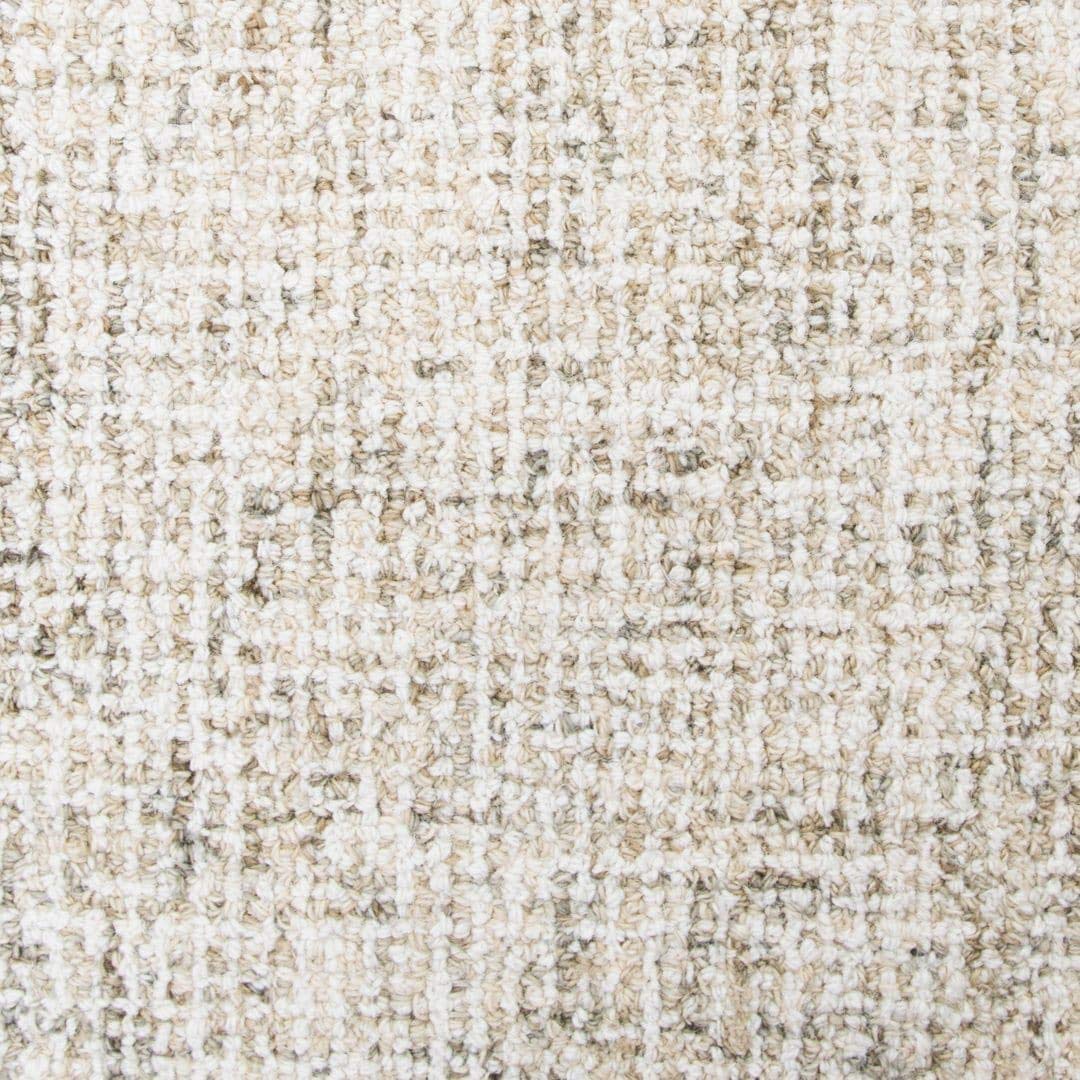 Overstock London Abstract Tweed Wool Hand-Tufted Area Rug - 10' x 10' Round, Grey - Soft & Durable for Living Room, Bedroom, or Office Decor
