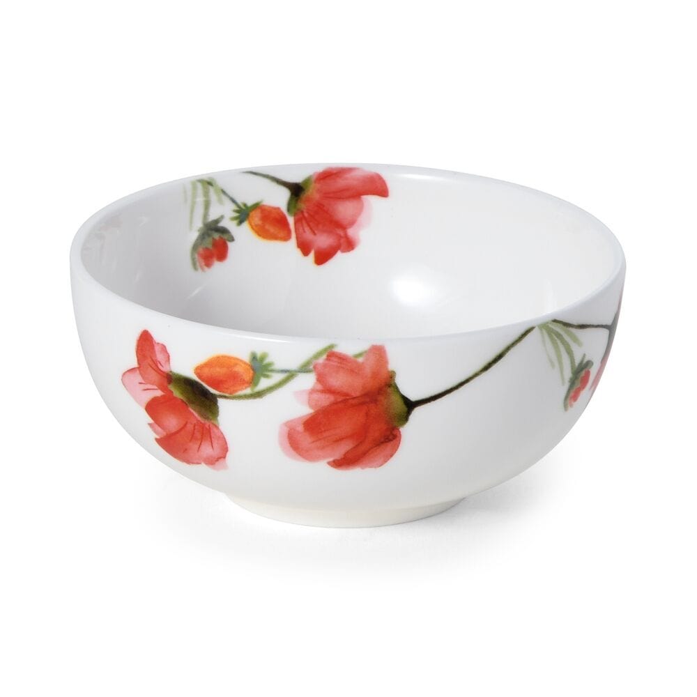 Keira Set of 4 Fruit Bowls - Small Serving Dishes for Snacks, Salad, Dessert | Perfect for Kitchen, Dining Table, Party & Picnic Use