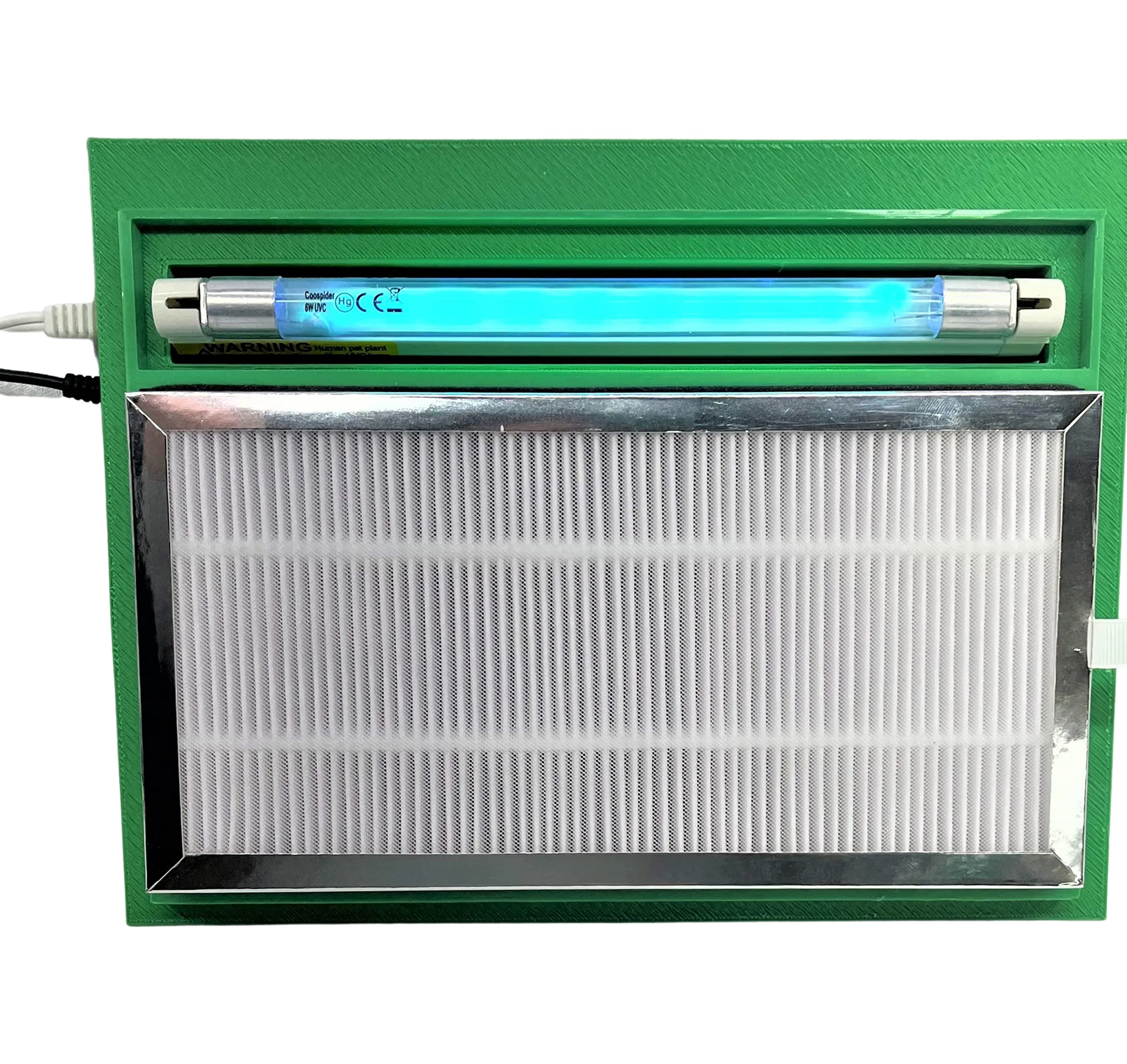Portable Laminar Flow Hood with UV Light - Sterile Workstation for Plant Tissue Culture, Mycology, Electronics Repair | Clean Air Environment for Labs, Research & DIY Projects