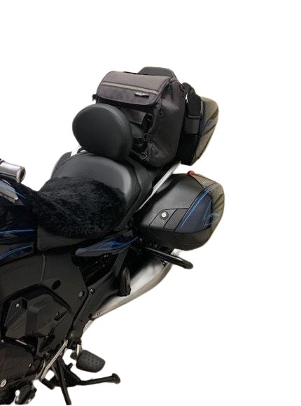 Bakup K1600 Grand America Motorcycle Backrest - Comfortable & Adjustable Support for Harley Touring Bikes - Perfect for Long Rides & Road Trips