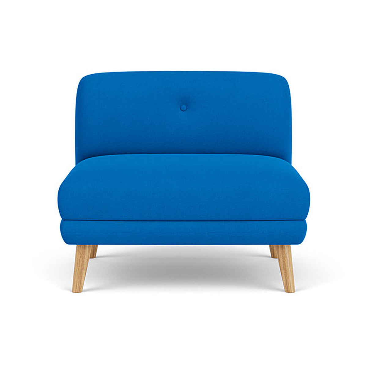 Alfred Fabric Modular Sectional Sofa (Armless) - Modern Living Room Furniture for Small Spaces & Apartments