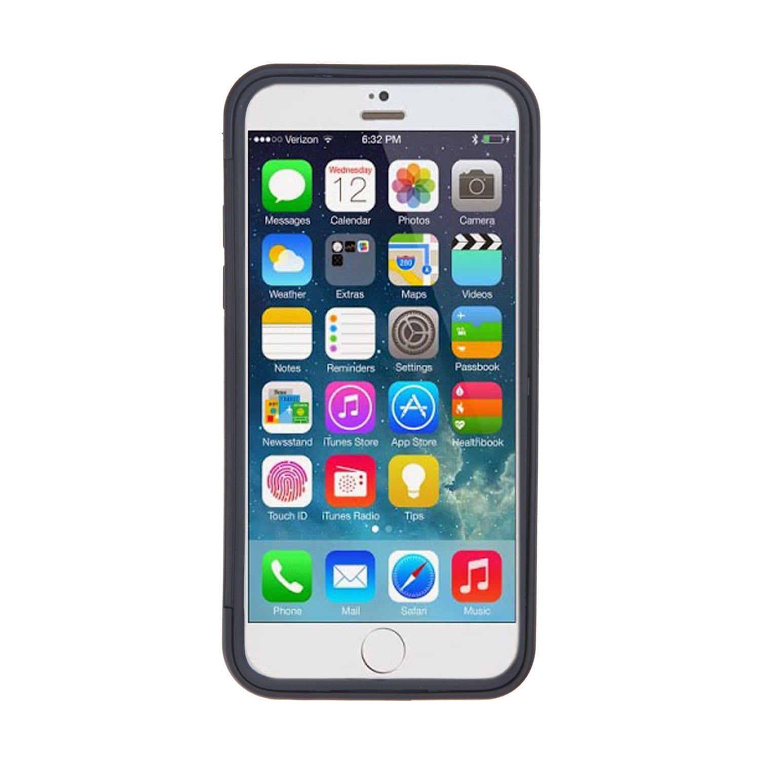 Premium Shockproof Full Body Case Cover for iPhone 6 Plus (5.5 inch) with Built-in Screen Protector - Durable Protection for Everyday Use, Travel & Outdoor Activities