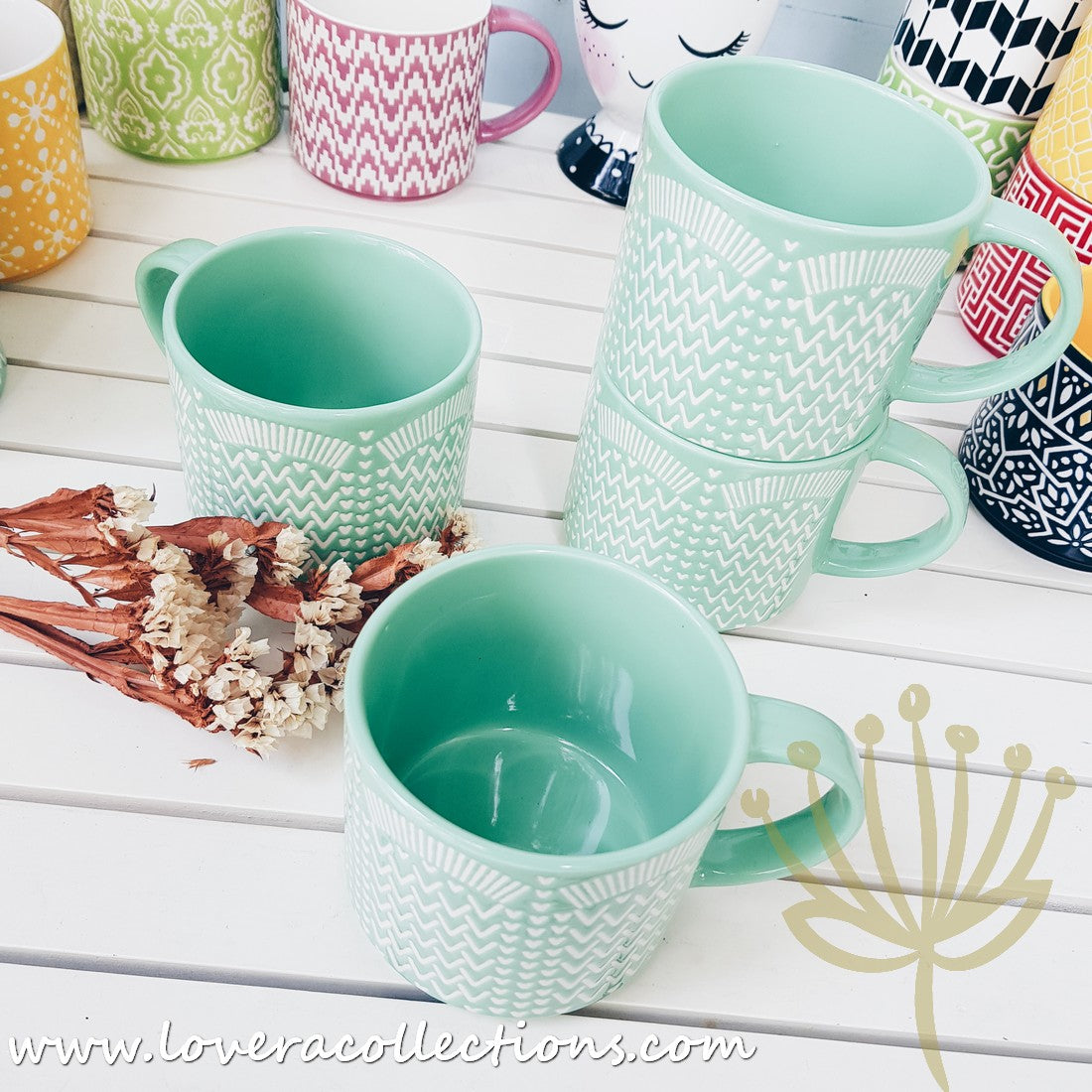 50% Off + Buy 1 Get 1 Free - Cute Green Heart Shaped Coffee Mug - Perfect for Valentine's Day Gifts, Couples, and Cozy Home Decor