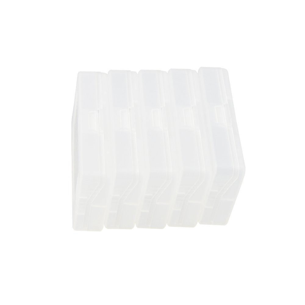10 Pcs Clear Plastic Game Cartridge Storage Cases for Game Boy, GBA SP, GBM - Protective Card Box Covers for Nintendo Game Collection & Travel Organizer