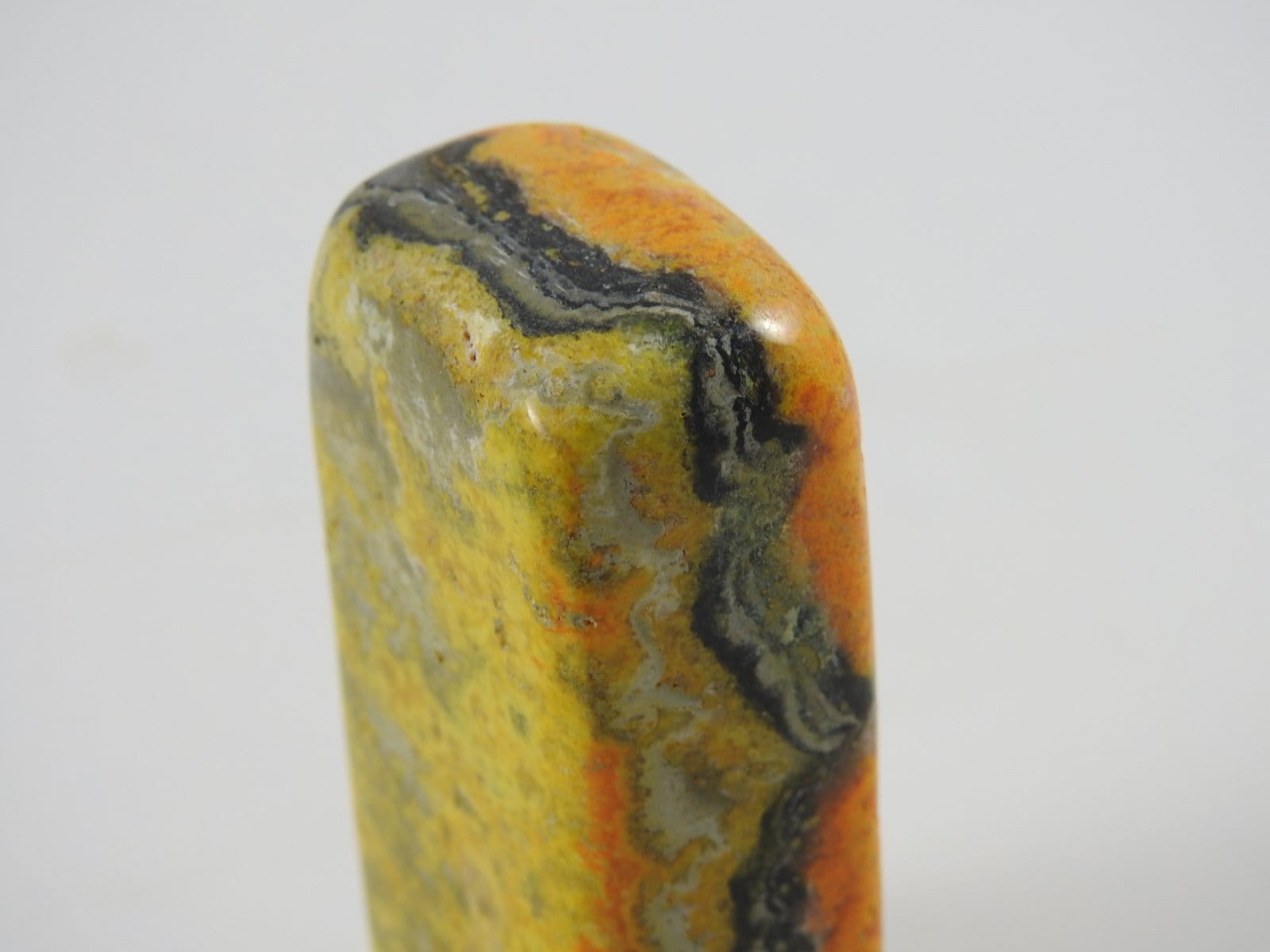 Bumblebee Jasper Polished Stone - Natural Healing Crystal for Meditation, Jewelry Making & Home Decor | Spiritual Energy Stone for Chakra Balancing & Positive Vibes