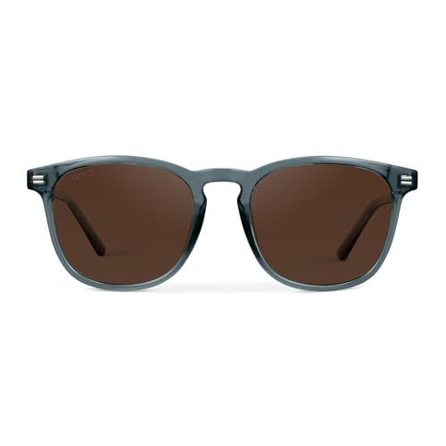 Crystal Stone Blue / Brown Lens