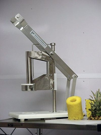 Premium Pineapple Peeler and Corer Set - Stainless Steel Fruit Slicer Tool for Easy Pineapple Prep | Perfect for Smoothies, Fruit Platters, and Tropical Recipes