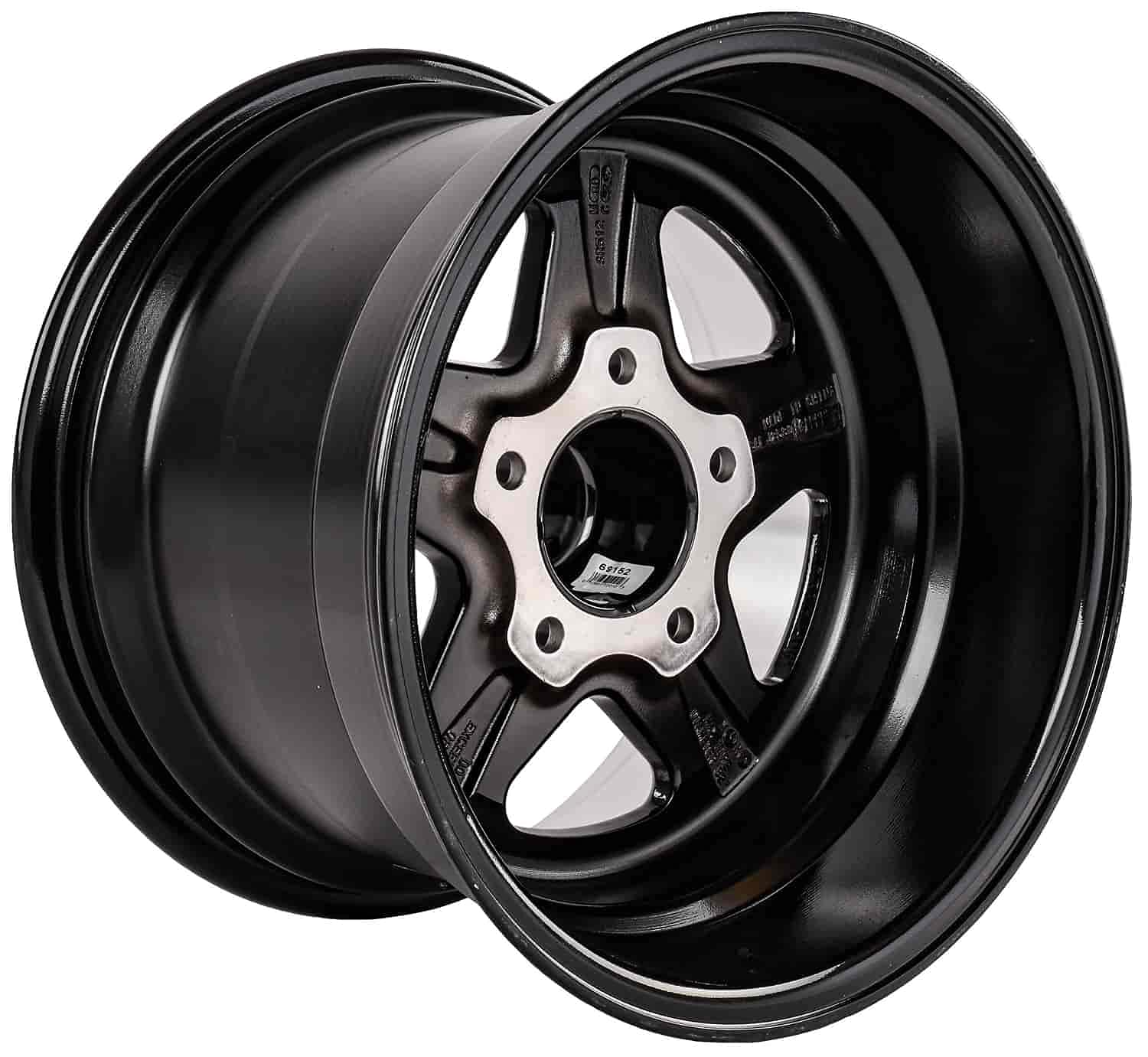 JEGS 66189 Sport Star 5-Spoke Alloy Wheel 15x10 - Lightweight Performance Wheels for Muscle Cars & Hot Rods - Ideal for Drag Racing, Street Performance & Car Shows - Upgrade Your Ride for Track Days and Custom Builds