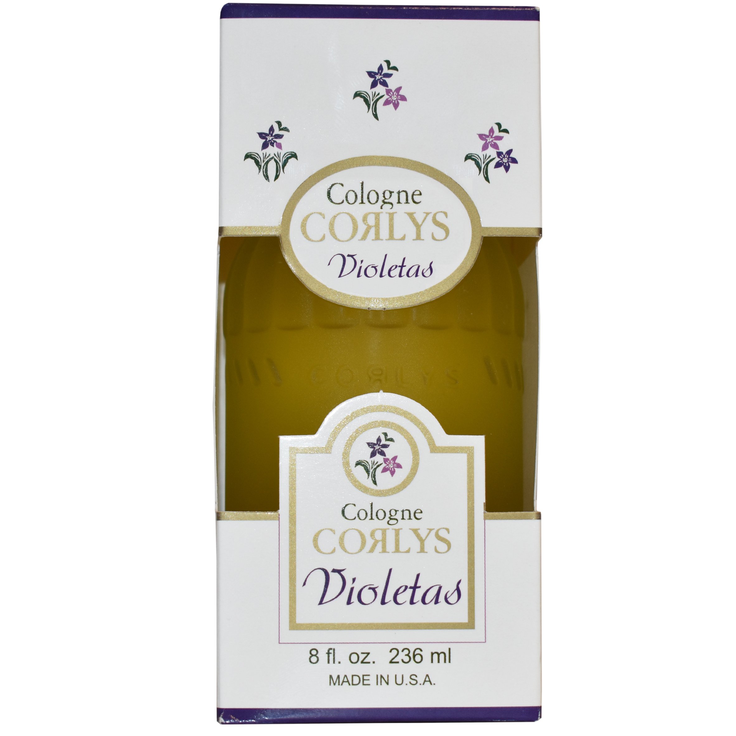 Corlys Cologne Violetas Perfume for Women - 8 oz Floral Scent Gift Set with Elegant Box - Perfect for Daily Wear, Special Occasions & Romantic Dates