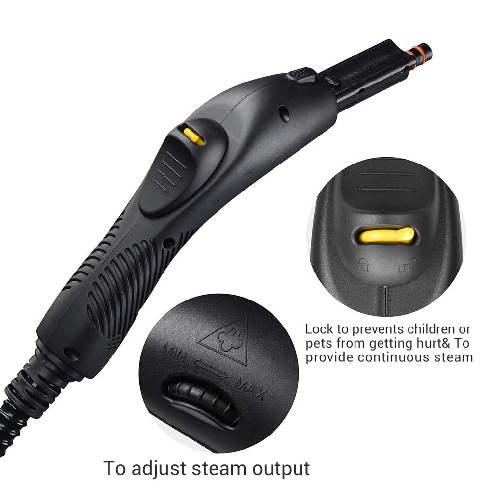 TheLAShop Steam Mop - Powerful Floor & Carpet Cleaner for Hardwood, Tile, Kitchen & Car Detailing | Multi-Surface Steam Cleaning for Home & Auto