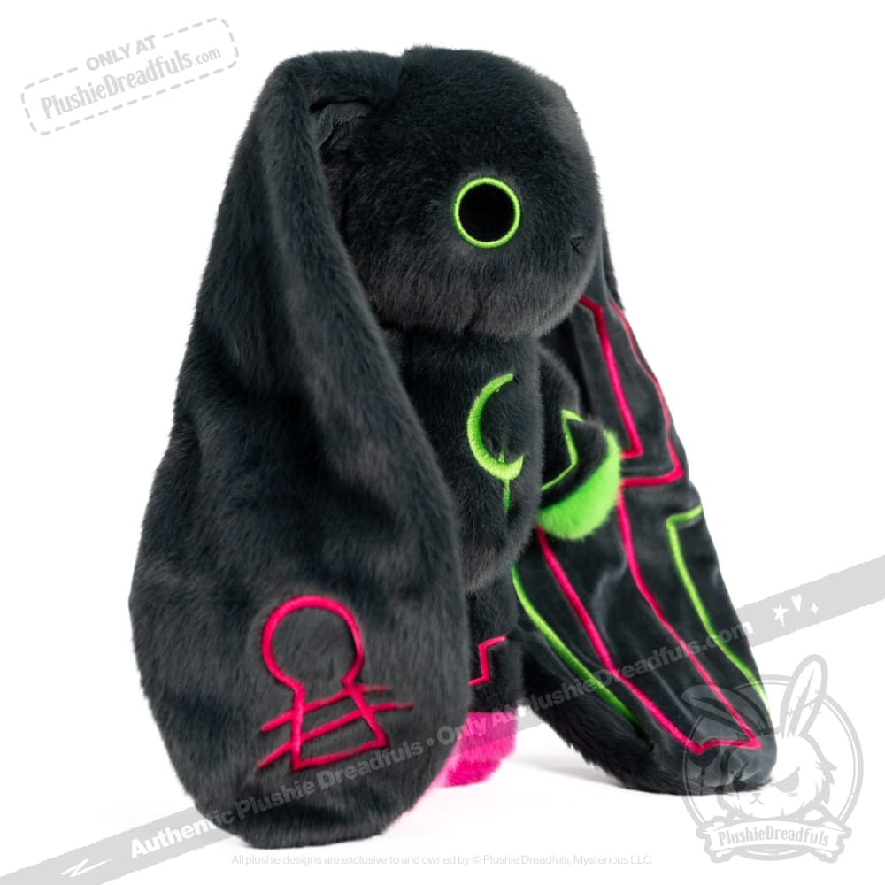 Plushie Dreadfuls DPDR Rabbit Stuffed Animal - Soft Plush Toy for Anxiety Relief, Mental Health Awareness & Comfort | Perfect Gift for Therapy, PTSD Support & Emotional Wellness