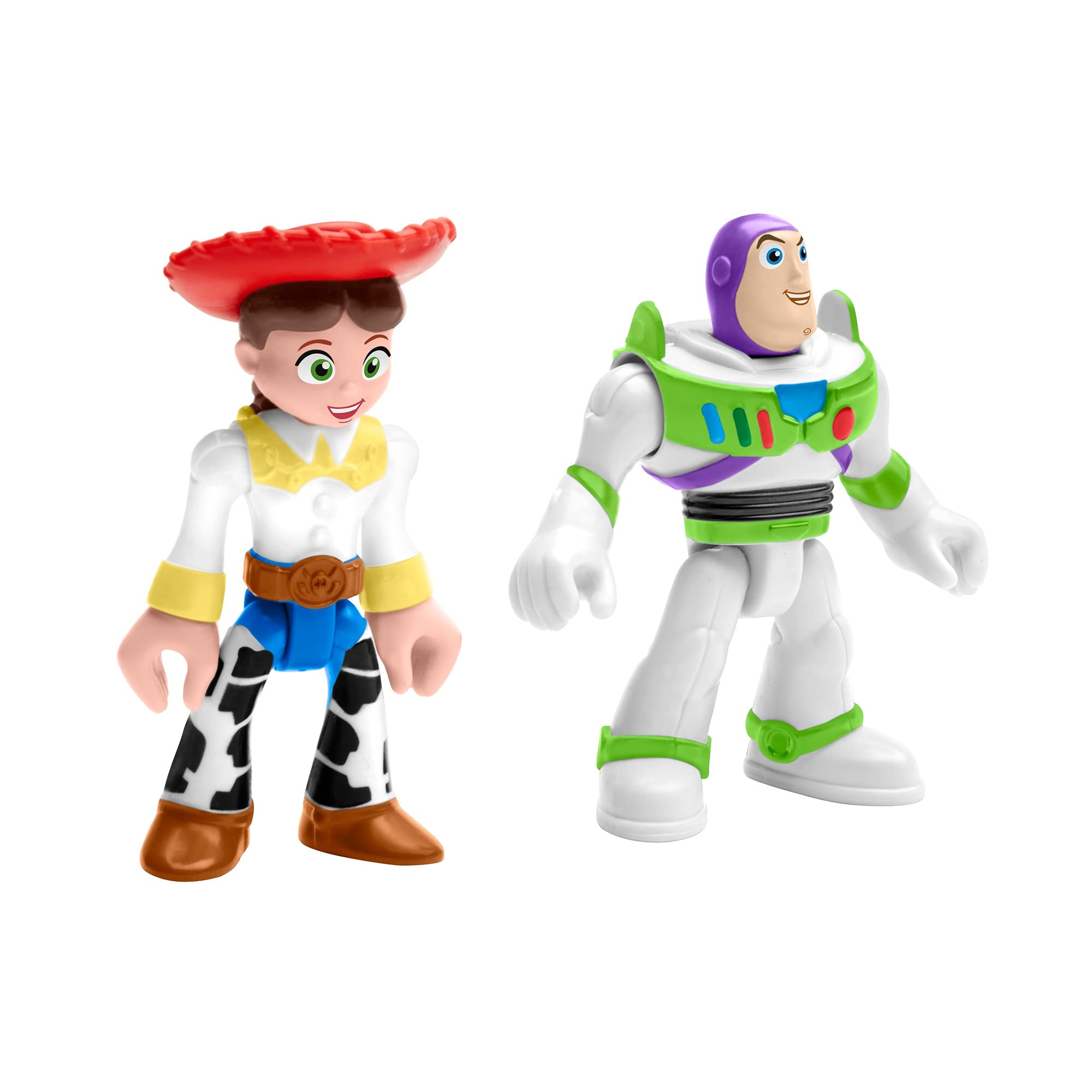 Fisher-Price Imaginext Toy Story Woody & Bullseye Action Figure Set - Interactive Toy for Kids Ages 3+ - Perfect for Playtime, Storytelling, and Disney Pixar Toy Story Themed Birthday Gifts