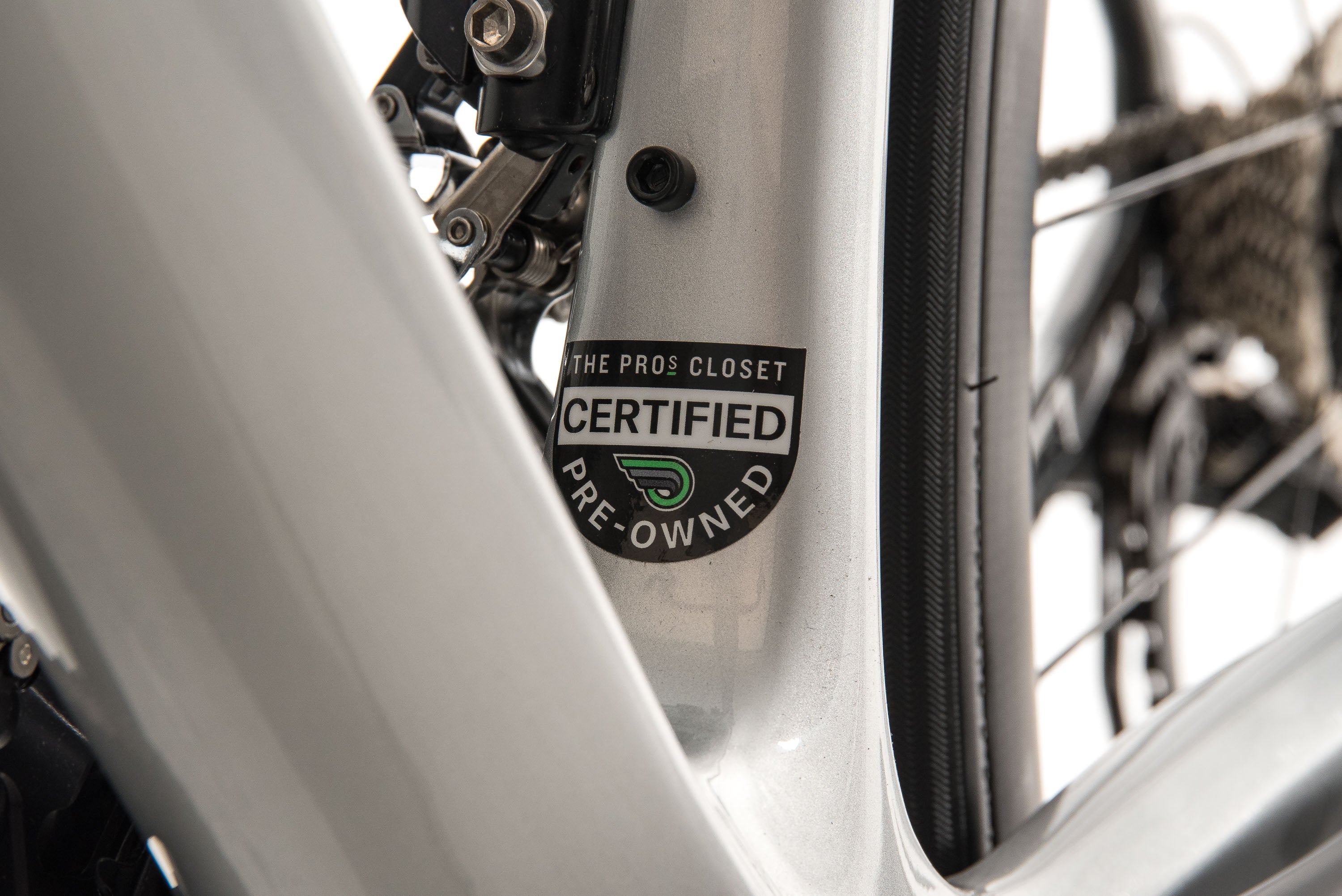 Argon 18 Krypton GF Disc Di2 Road Bike - Mercedes Benz Inspired Silver Finish - 2019 Model - Size Small - Perfect for Racing & Endurance Cycling