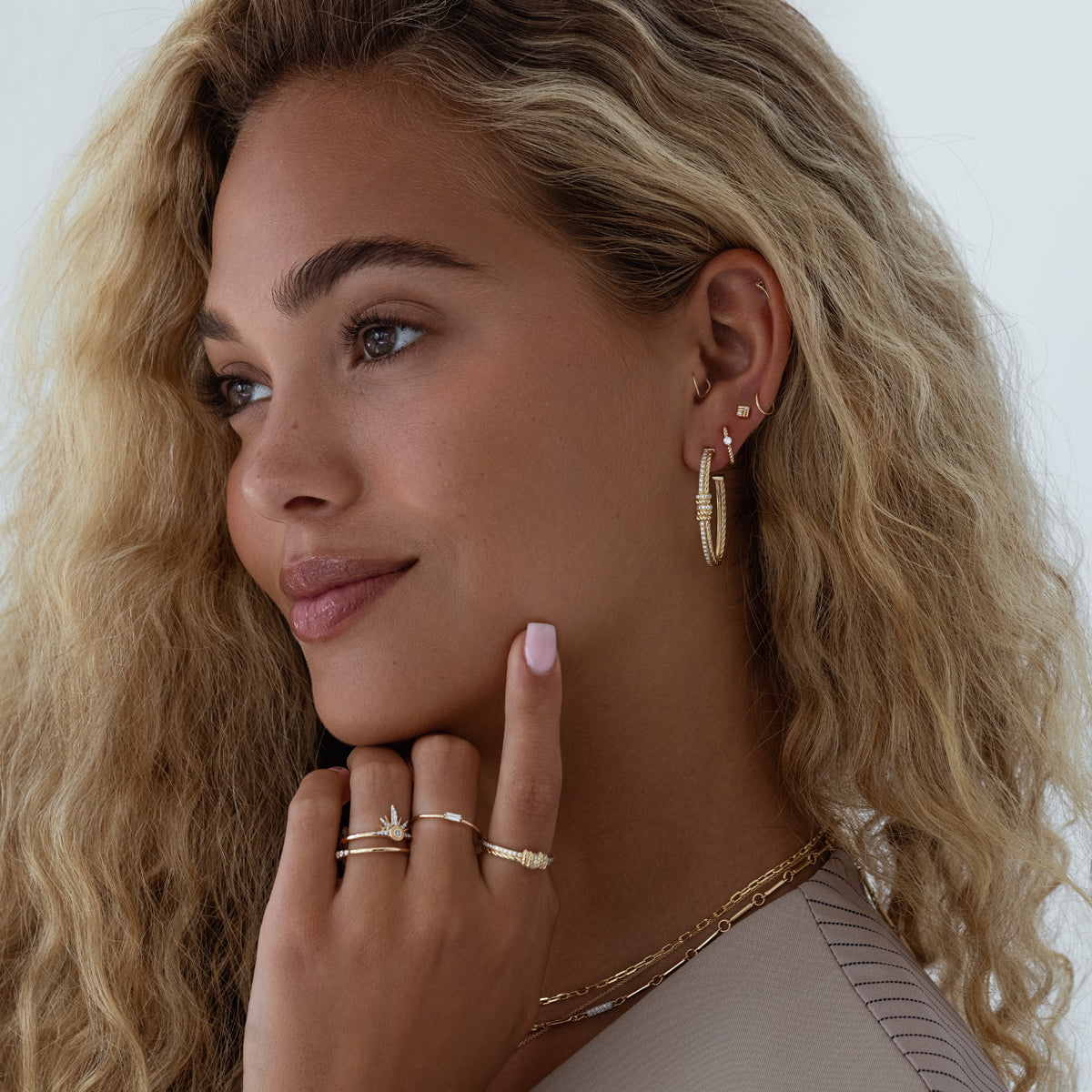 Heavenly Flare Ring - Elegant Cubic Zirconia Statement Ring for Women | Perfect for Evening Parties, Date Nights & Special Occasions