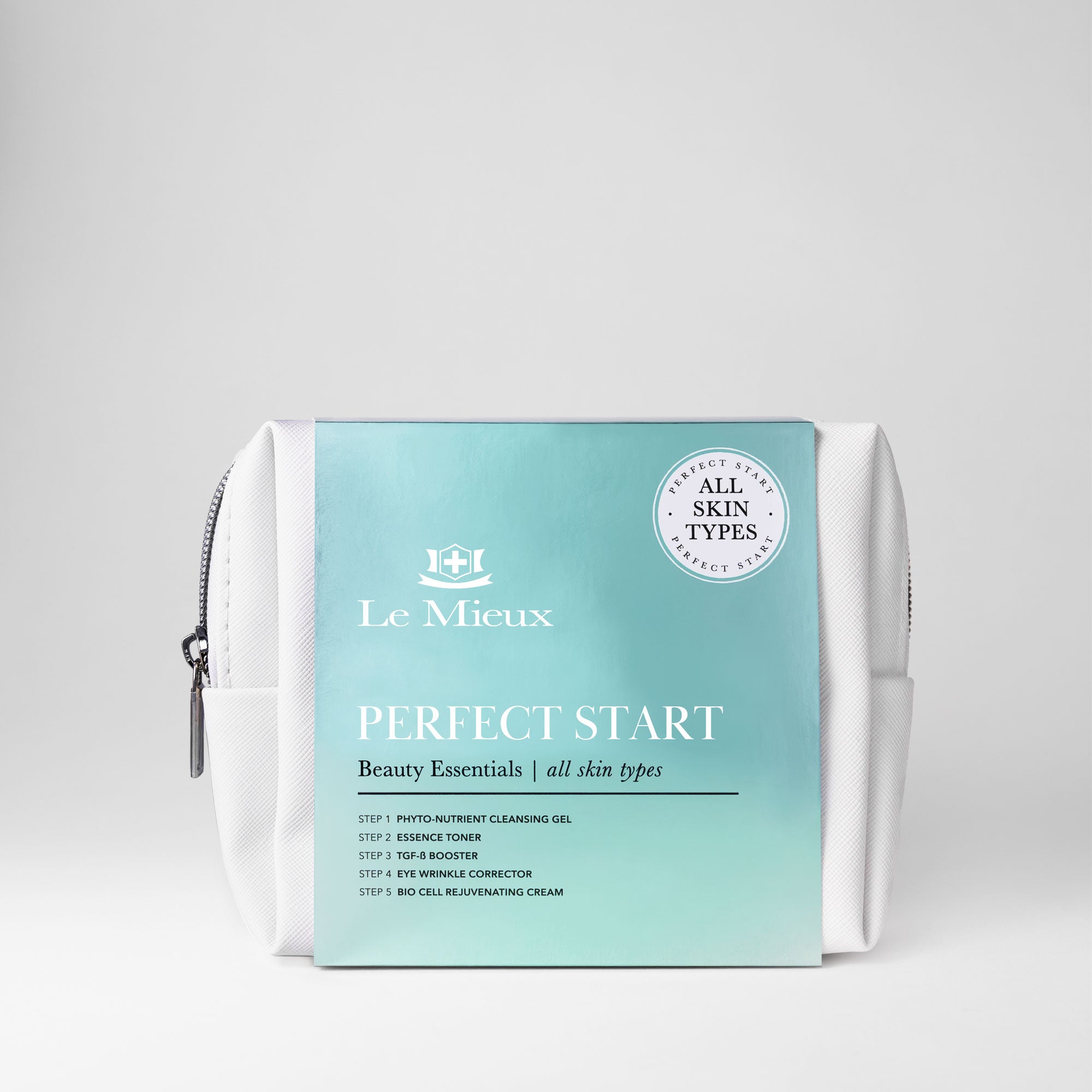 Perfect Start Beauty Essentials Kit - Complete Skincare & Makeup Set for Daily Beauty Routine | Travel-Friendly & Gift-Ready Cosmetic Collection for Women & Teens