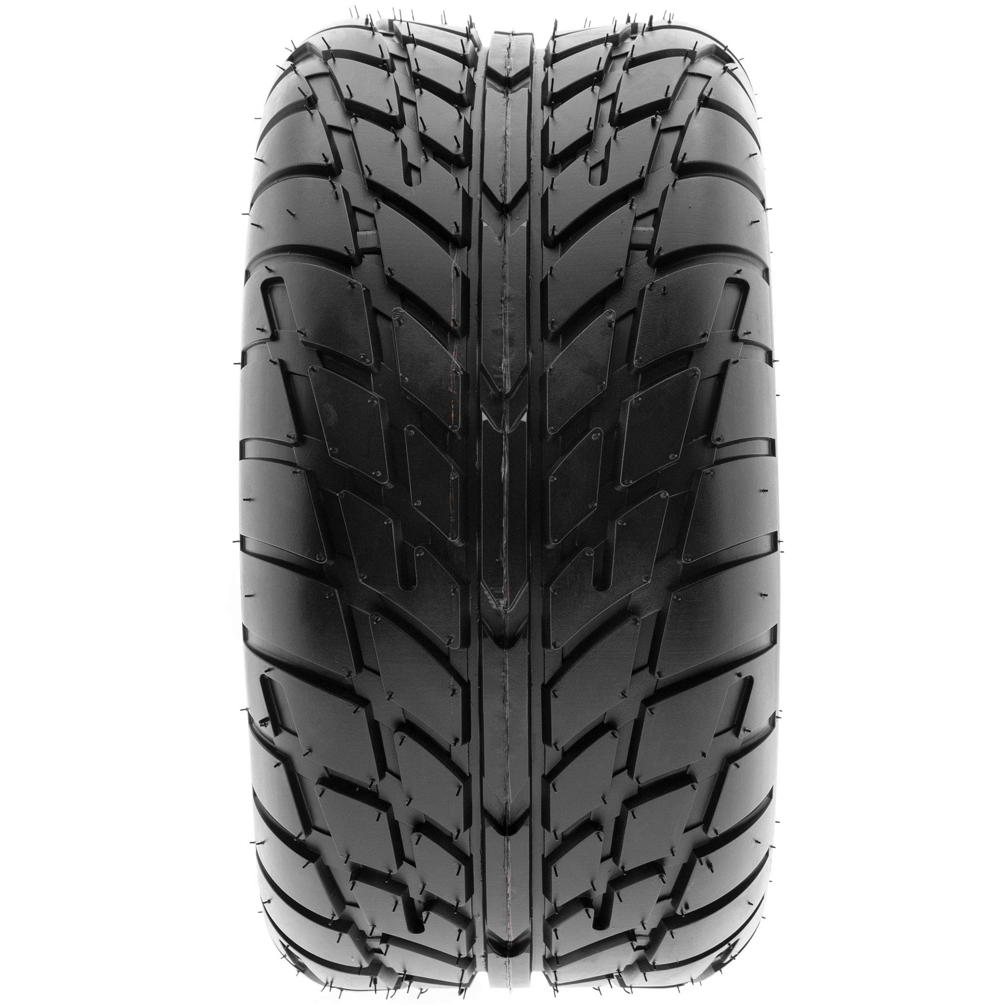 Set of 2 SunF A021 Lawn Tractor Tires 18x9.5-8 | 6 Ply Tubeless Tires for Heavy-Duty Mowing | Perfect for Riding Lawn Mowers, Garden Tractors & Yard Maintenance