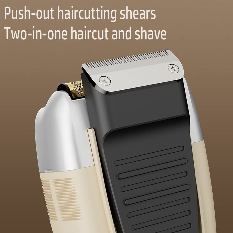 Premium Rechargeable Electric Shaver for Men - Wet/Dry Beard Trimmer & Foil Shaver for Bald Head & Facial Hair - Perfect for Travel, Gym & Daily Grooming Routine
