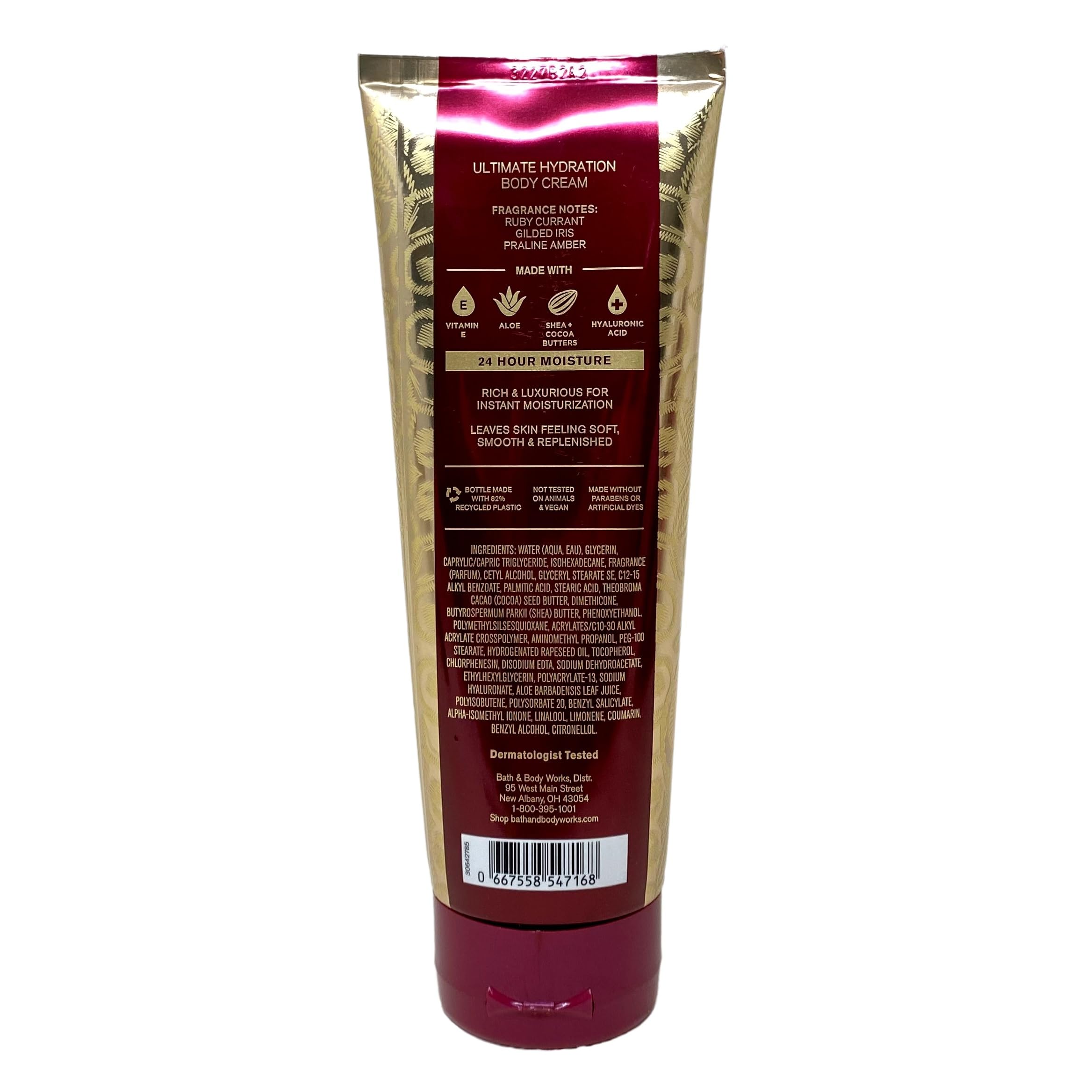 Bath & Body Works Luminous Deluxe Gift Set - Full Size Body Cream, Body Wash, Lotion & Shimmer Mist with Creamy Rose Soap | Perfect for Valentine's Day, Mother's Day Gifts & Self-Care Pampering