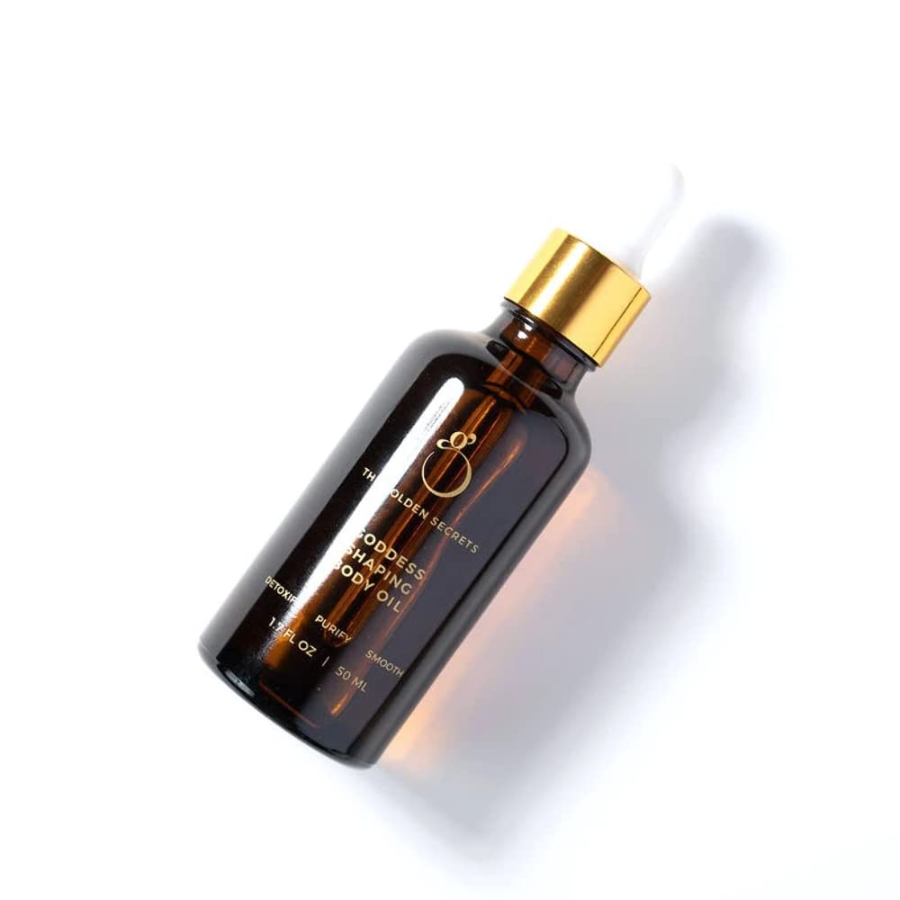 Golden Secrets Goddess Shaping Body Oil 50ml - Firming & Toning for Smooth Skin | Perfect for Massage & Post-Workout Recovery