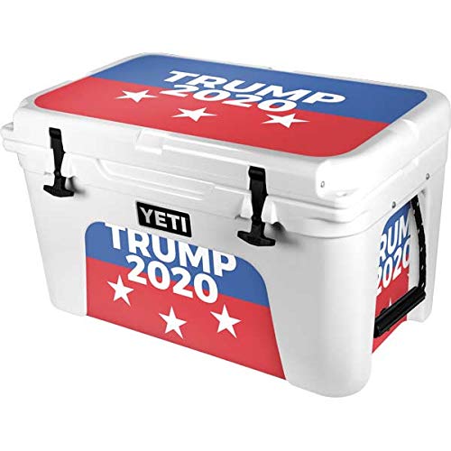 Skinit Decal Skin for YETI Tundra 45 Hard Cooler - Trump 2020 Design | Durable Vinyl Wrap | Perfect for Outdoor Adventures, Tailgating & Camping