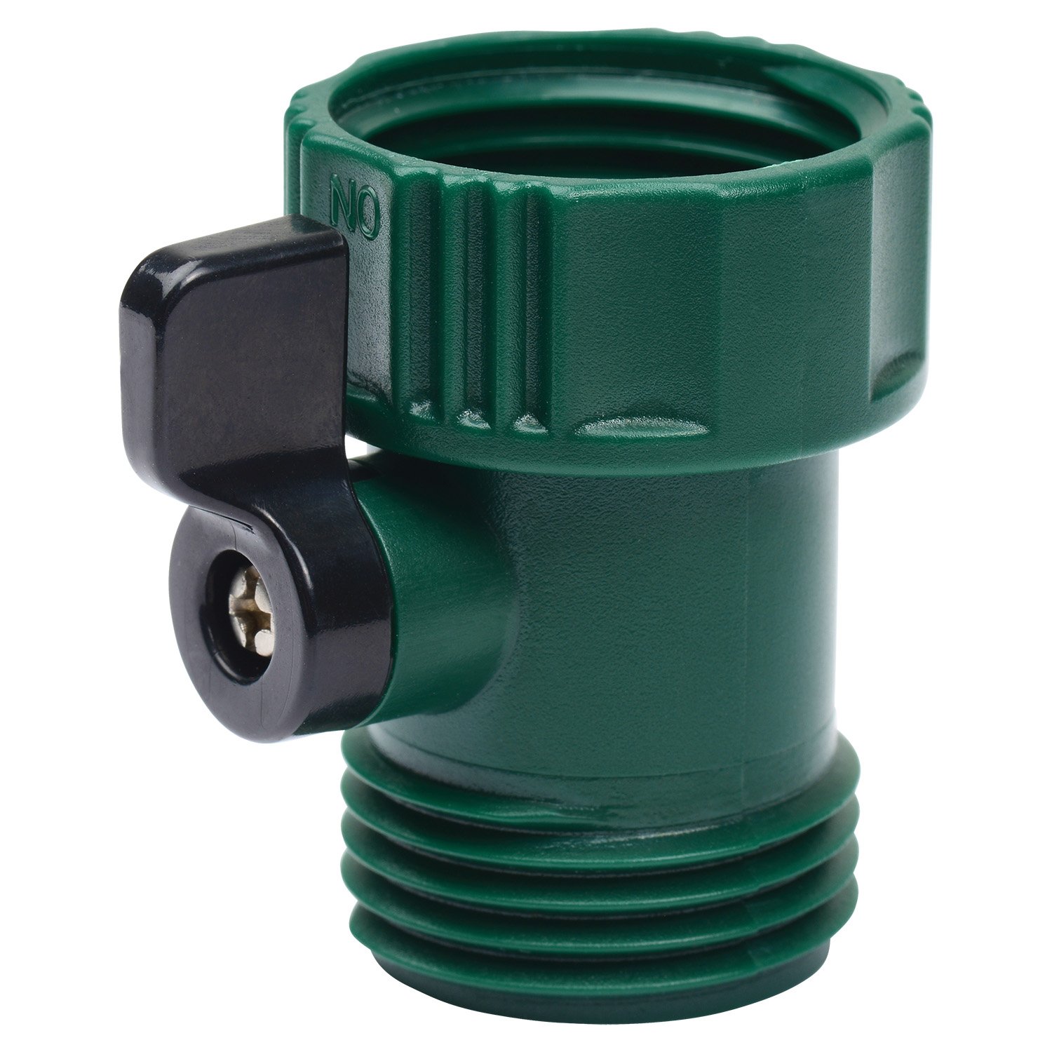 Melnor 1-Way Hose Valve - Durable Brass Garden Water Faucet Connector for Outdoor Lawn, Yard & Irrigation Systems