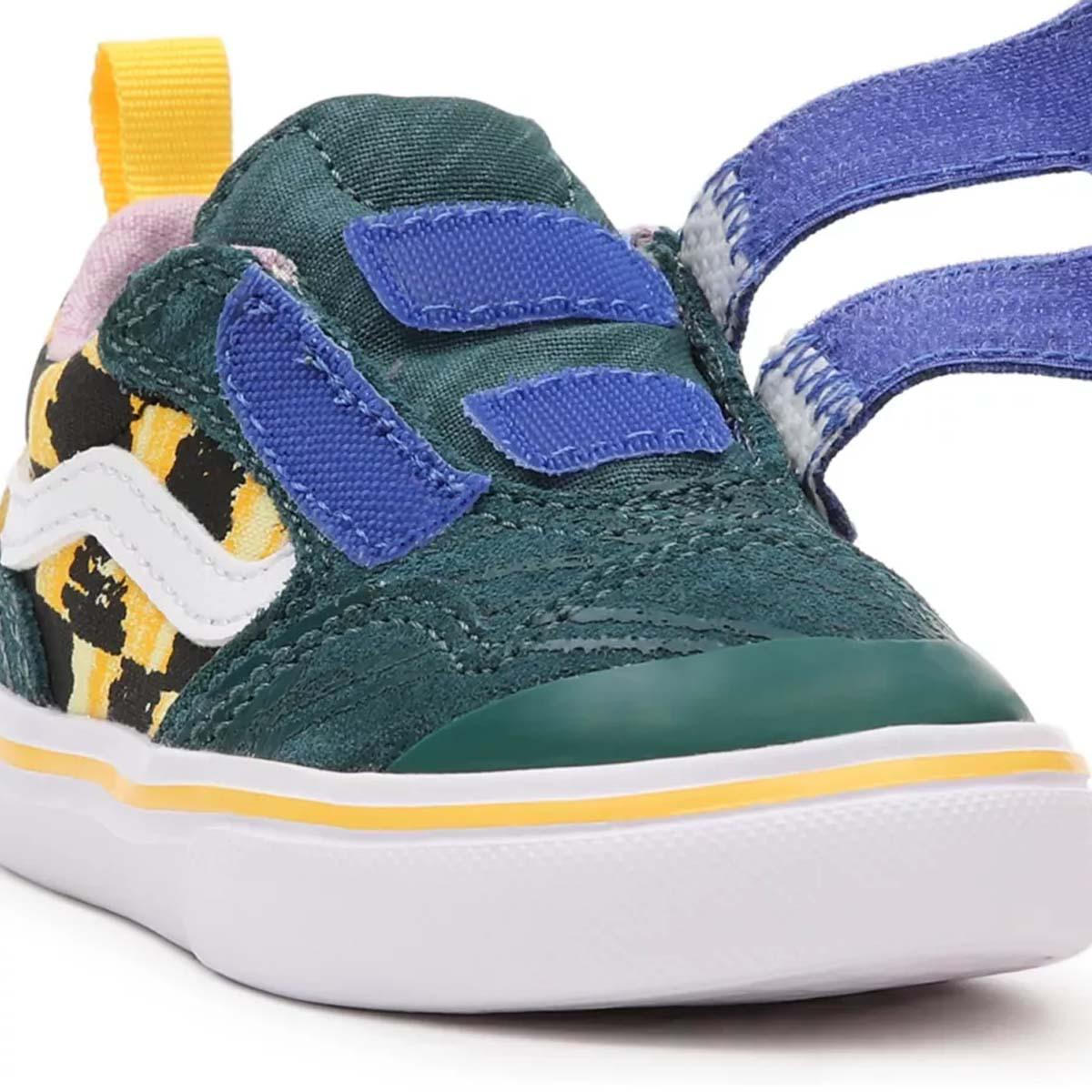 Crayola Toddler Comfycush New Skool Vans Shoes - Comfortable & Stylish Sneakers for Kids - Perfect for School, Playground & Daily Wear