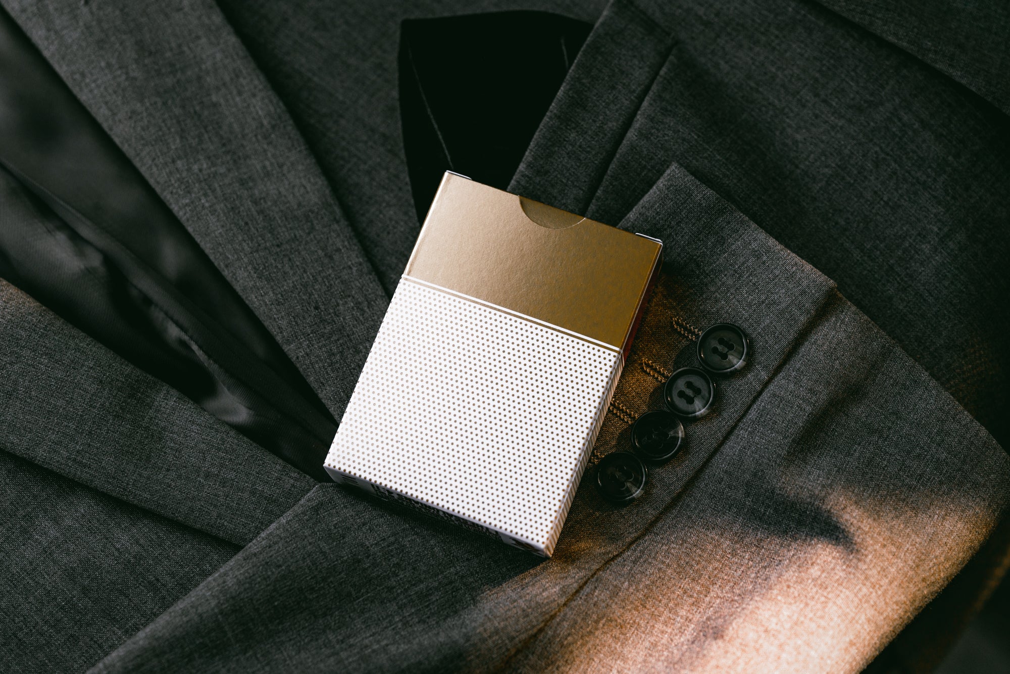 Premium Gilded Edition Luxury Playing Cards - Table Players Vol. 06 | Elegant Casino Style, Poker Night, Cardistry & Magic Tricks | Perfect for Game Nights, Gifts & Collectors