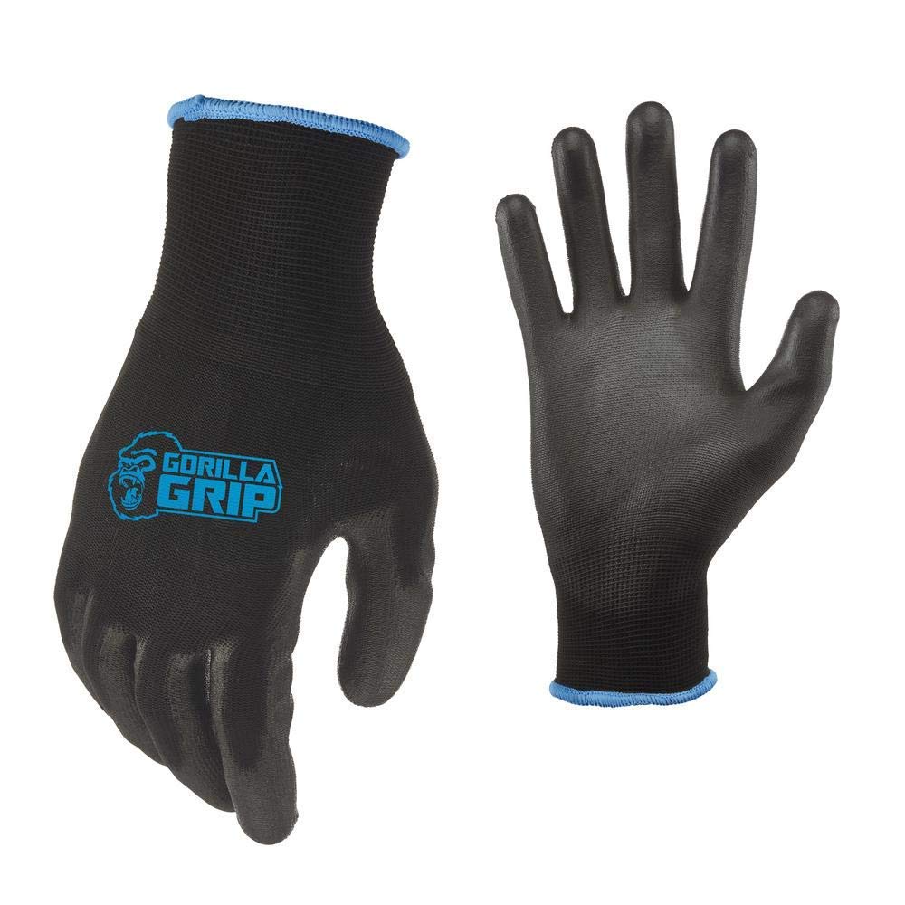 20 Pack Large Work Gloves with 10-Inch Durable Tool Bag - Heavy Duty for Gardening, Construction, and DIY Projects