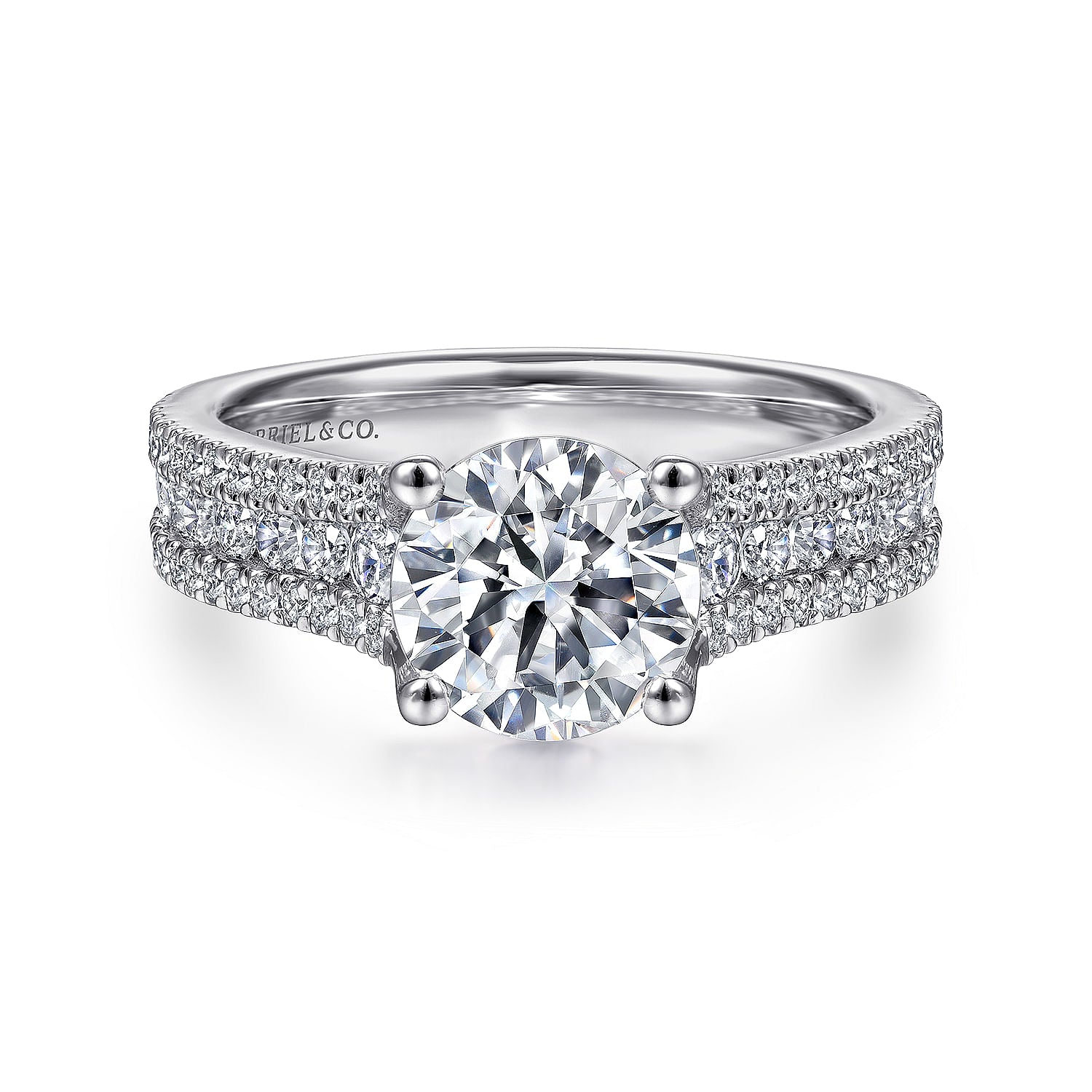 3 Row Diamond Engagement Ring for Women - Elegant Wedding Band, Anniversary Gift for Her - Perfect for Proposals, Bridal Jewelry & Special Occasions