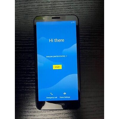 Motorola Moto E6 Smartphone 16GB Starry Black - Unlocked for Boost Mobile | Fast Performance, Long Battery Life | Perfect for Work, Travel & Everyday Use