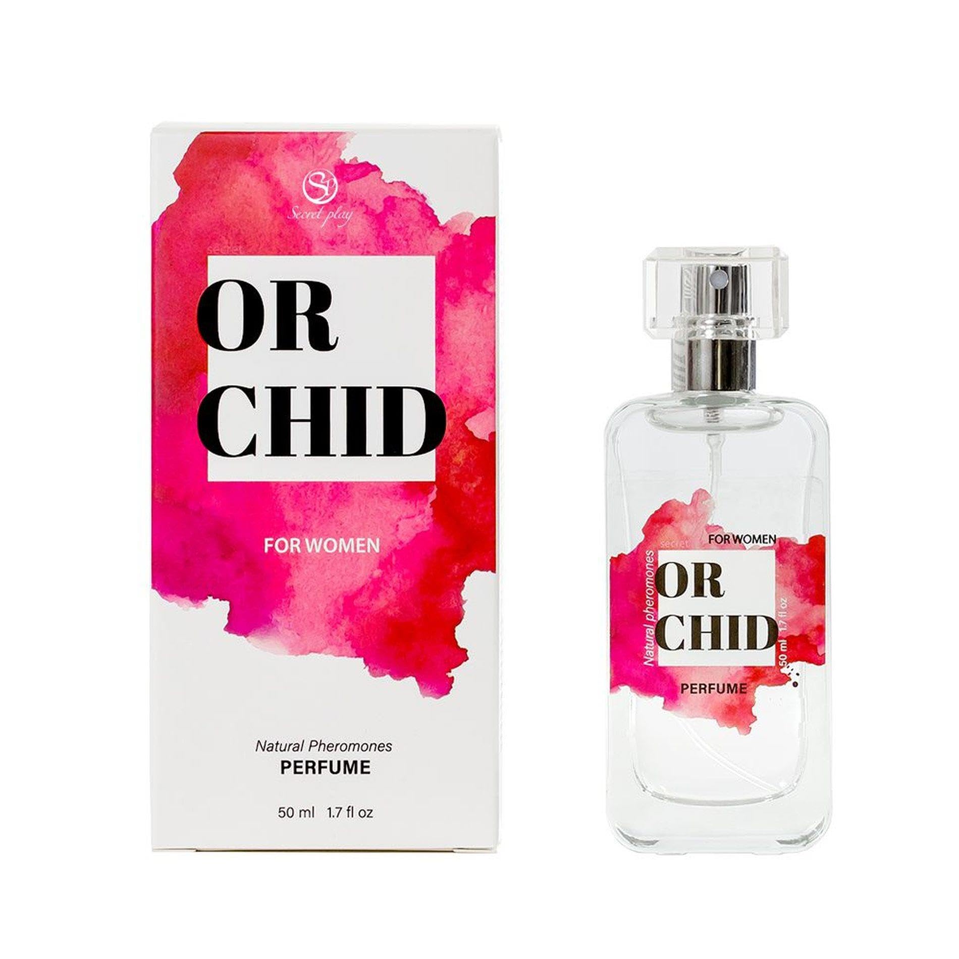 SECRETPLAY - Orchid Natural PHEROMONES Perfume Spray 50 ML | Floral Scented Attraction Perfume for Women | Date Night, Romantic Occasions & Confidence Boost