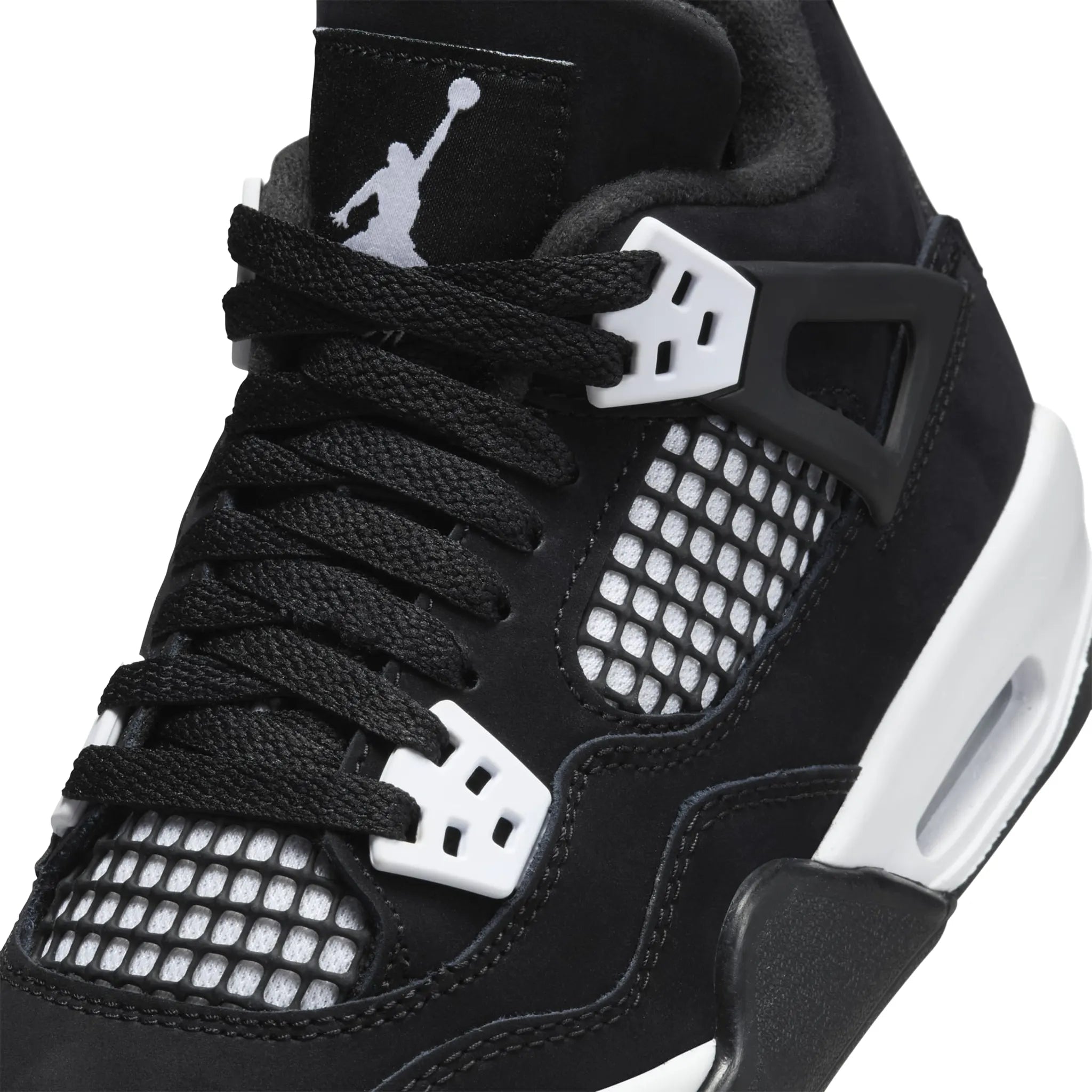 Air Jordan 4 Retro White Thunder (GS) - Kids' Basketball Shoes for Boys & Girls | Perfect for School, Sports & Streetwear Fashion