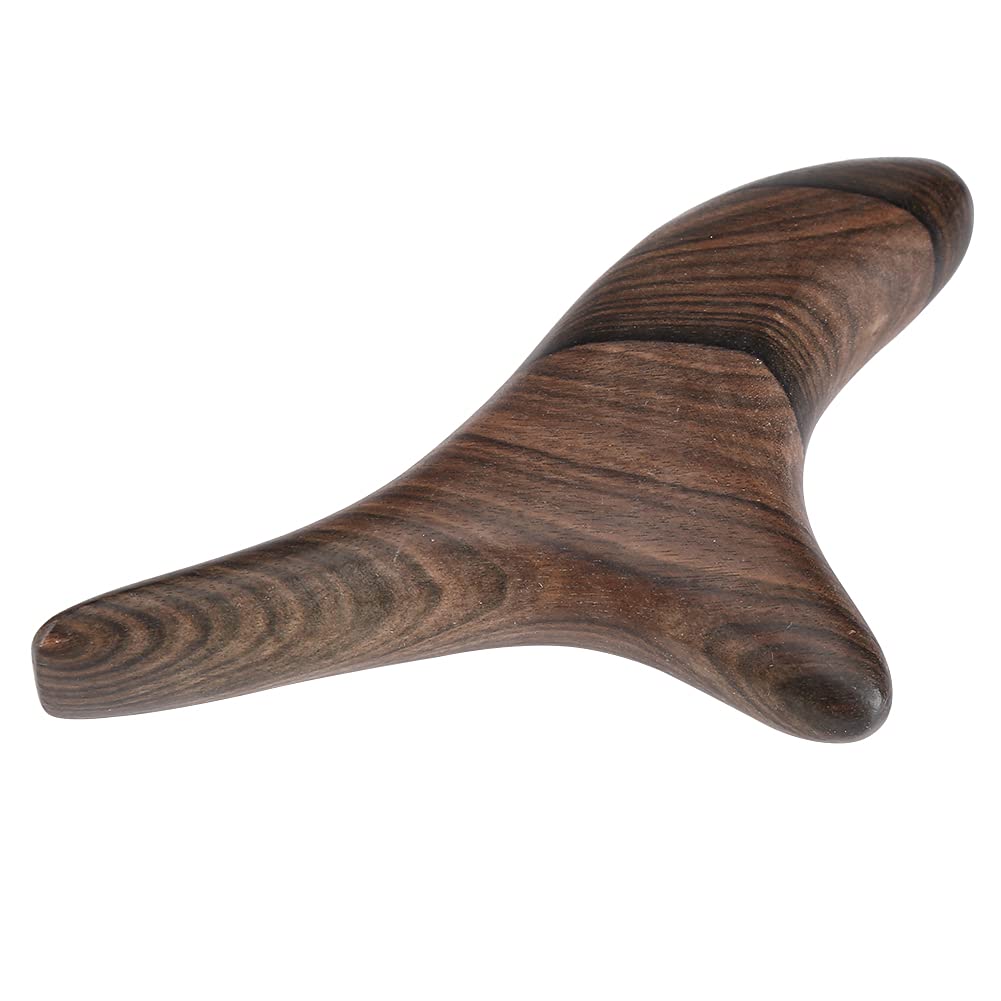 Thai Body Massager - Acupuncture & Reflexology Pain Relief Tool | Multifunctional, Safe & Scented Wood Design | Perfect for Home, Office & Travel Use