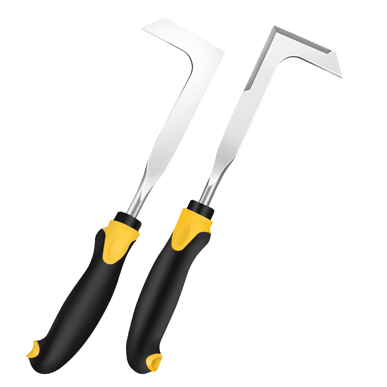 SWANSOFT Crack Weeder Tool - Heavy Duty Paver Weed Remover for Sidewalks, Driveways & Gardens - Efficient Crevice Weeding Tool for Patio, Brick & Concrete Surfaces - Perfect for Lawn Care & Outdoor Maintenance