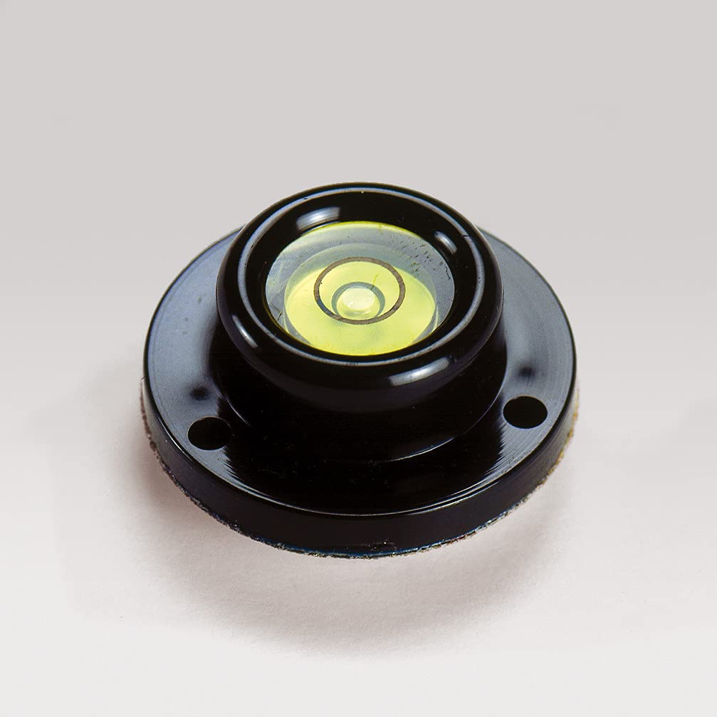 Kaiser Circular Bubble Level (206386) - Precision 360° Leveling Tool for Construction, Carpentry & DIY Projects