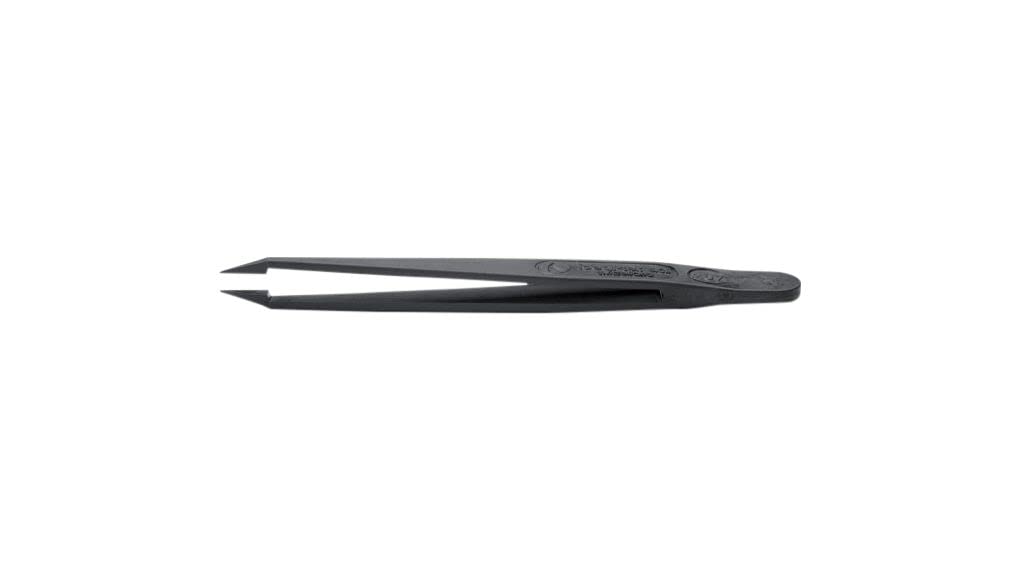 Anti-Static ESD Plastic Tweezers for Electronics Repair - Precision PCB Assembly Tools with Non-Conductive Material for Safe Component Handling | Ideal for Jewelry Making, Watch Repair & Lab Work