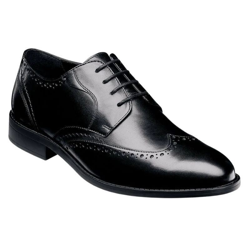 Men's Barlow Wing Tip Oxford Dress Shoes - Classic Leather Brogues for Business, Office & Formal Occasions