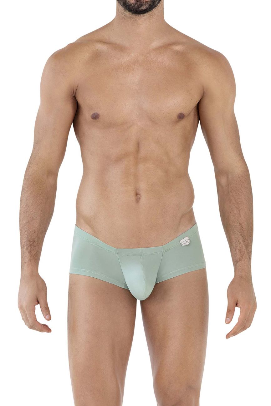 Premium Australian Latin Trunks - Olive Green & Dark Green 3-Pack | Comfortable Swim Briefs for Beach, Pool & Gym Workouts