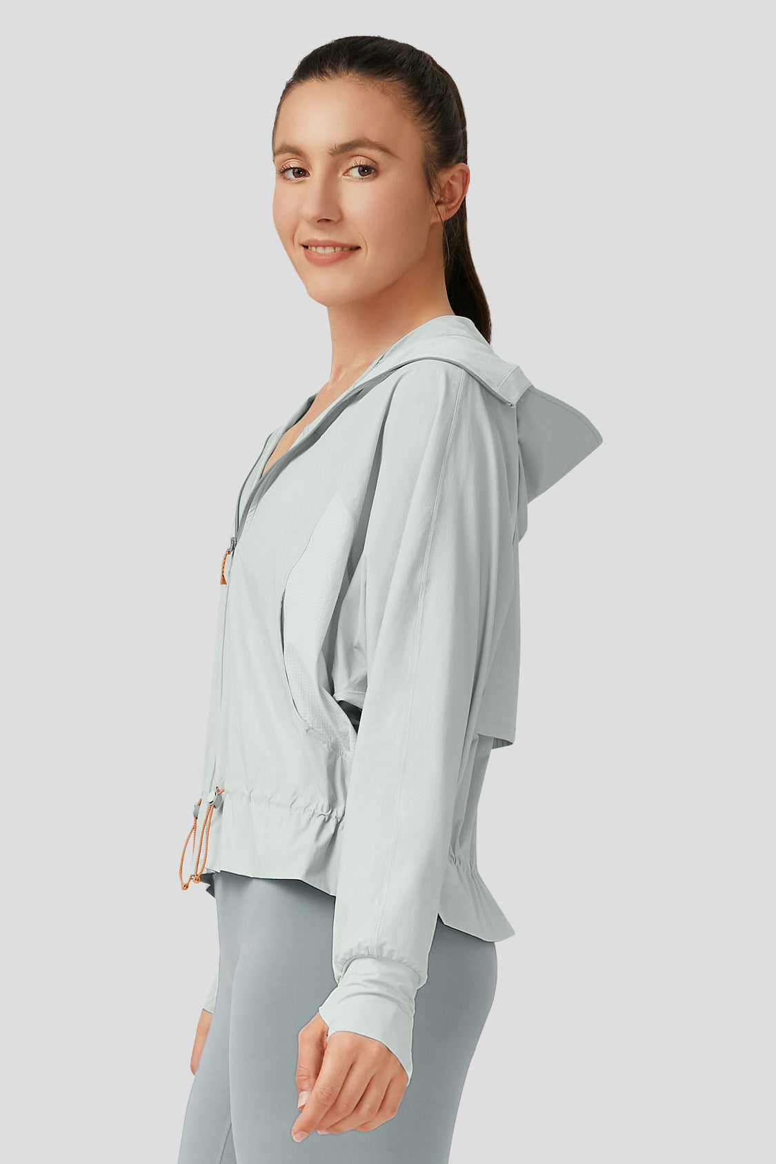 Yunzi Women's UV Protection Jacket UPF50+ Sunblock Windproof Lightweight Outdoor Hiking Travel Beach Walking - Perfect for Summer Activities and Sun Safety