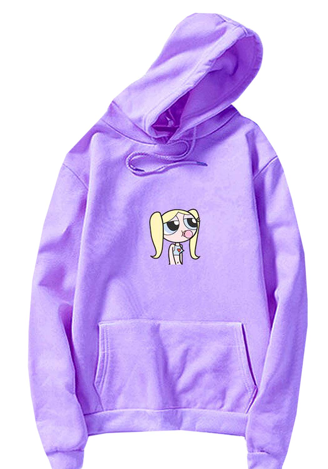 Zokueji Anime Cartoon Buttercup Girls Hoodie - Cute Cosplay Costume & Casual Daily Wear for Women - Perfect for Halloween, Comic Con, and Everyday Fashion